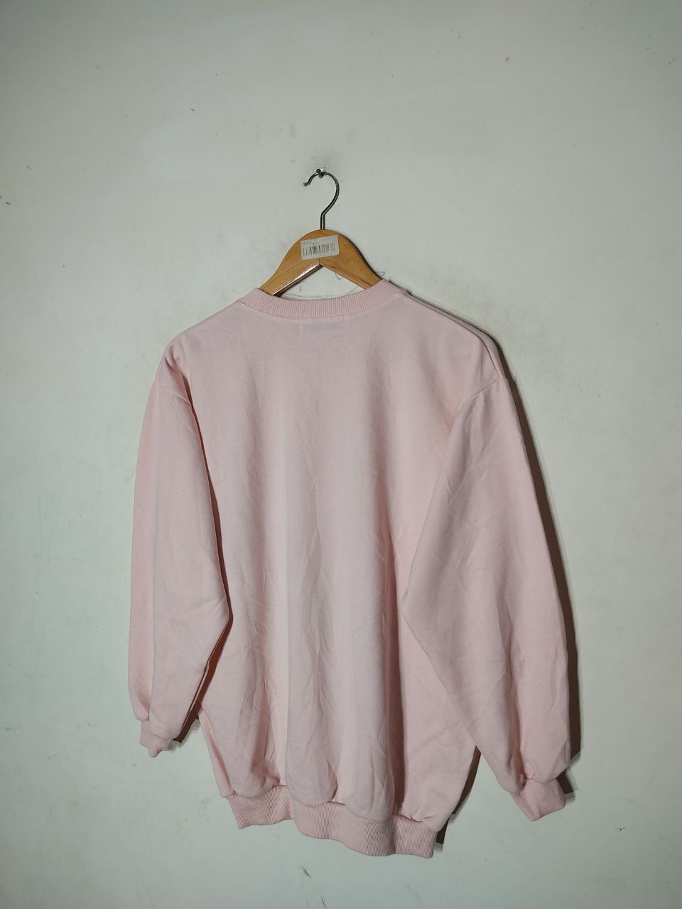 Japanese Brand × Vintage FRENCH LEAU BIG BEAR PINK SWEATSHIRT Size US L / EU 52-54 / 3 - 3 Thumbnail