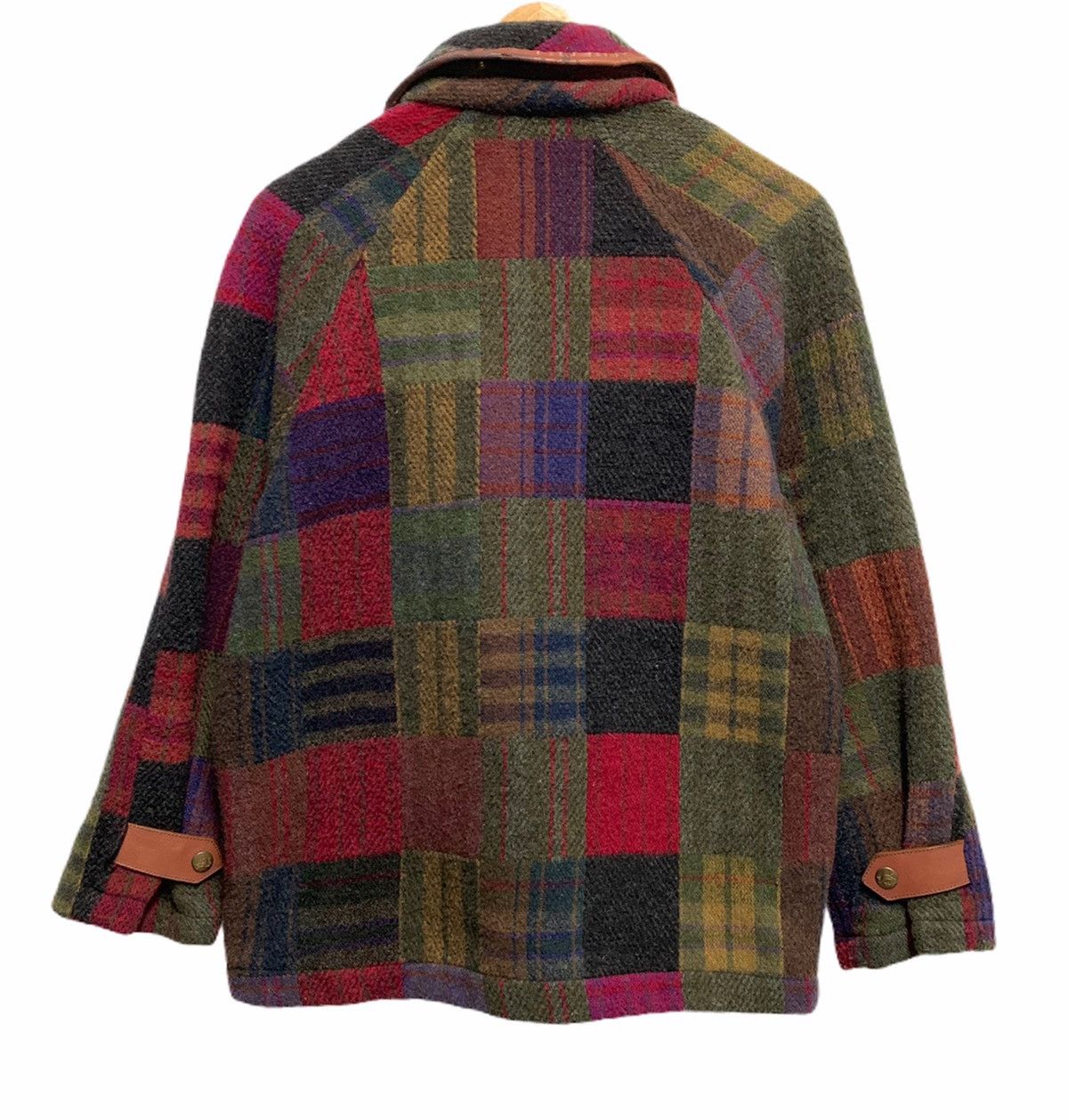 Designer × Il Bisonte × Japanese Brand 🇯🇵 Kapital Style Smile Pocket Checked Wool Jacket Japan Size US M / EU 48-50 / 2 - 5 Thumbnail