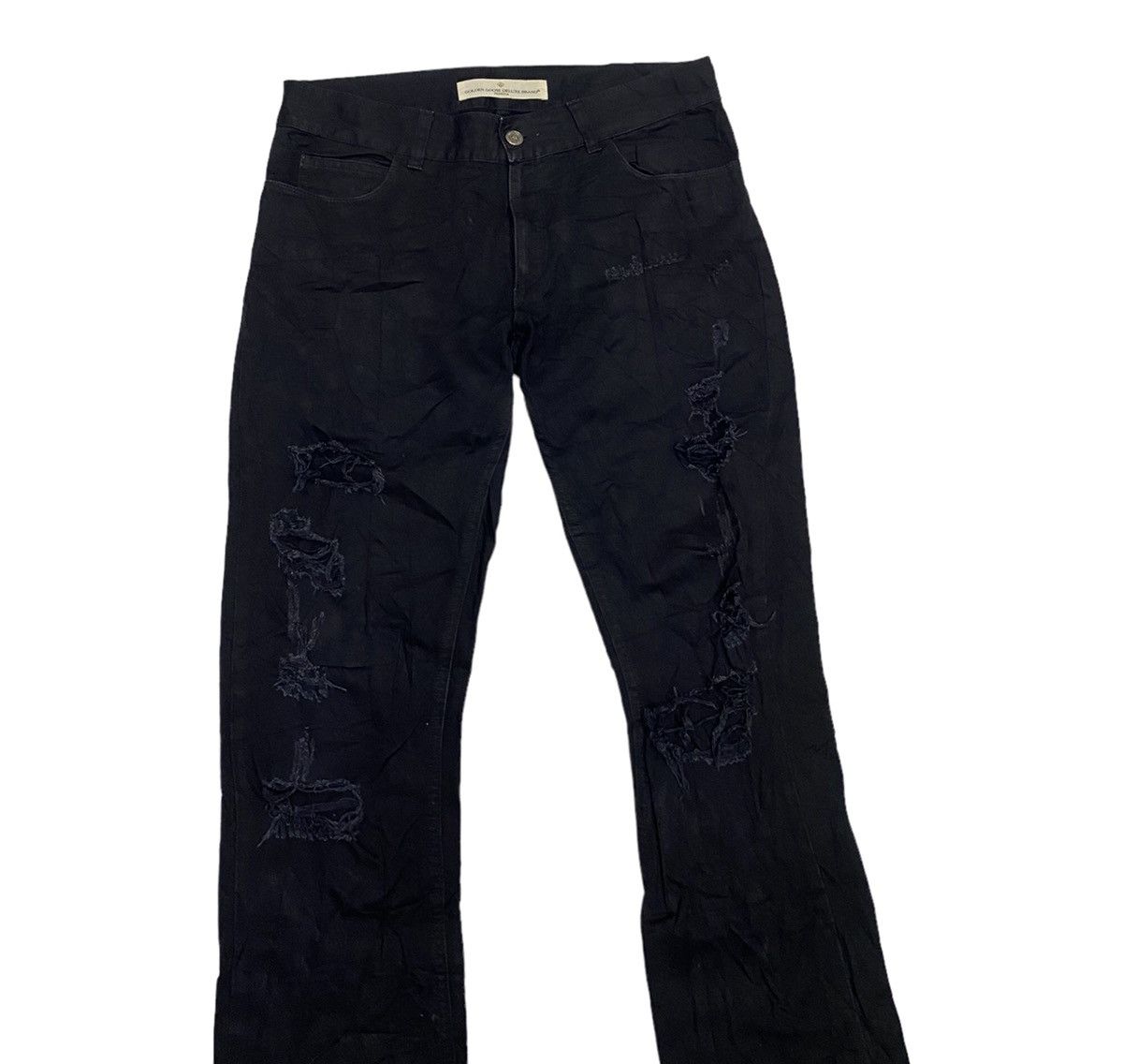Golden Goose GOLDEN GOOSE DELUXE BRAND DISTRESSED DESIGN DENIM PANTS Size US 32 / EU 48 - 8 Thumbnail