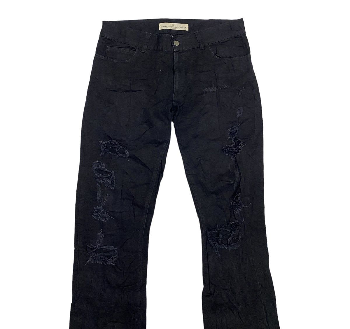 Golden Goose GOLDEN GOOSE DELUXE BRAND DISTRESSED DESIGN DENIM PANTS Size US 32 / EU 48 - 3 Thumbnail