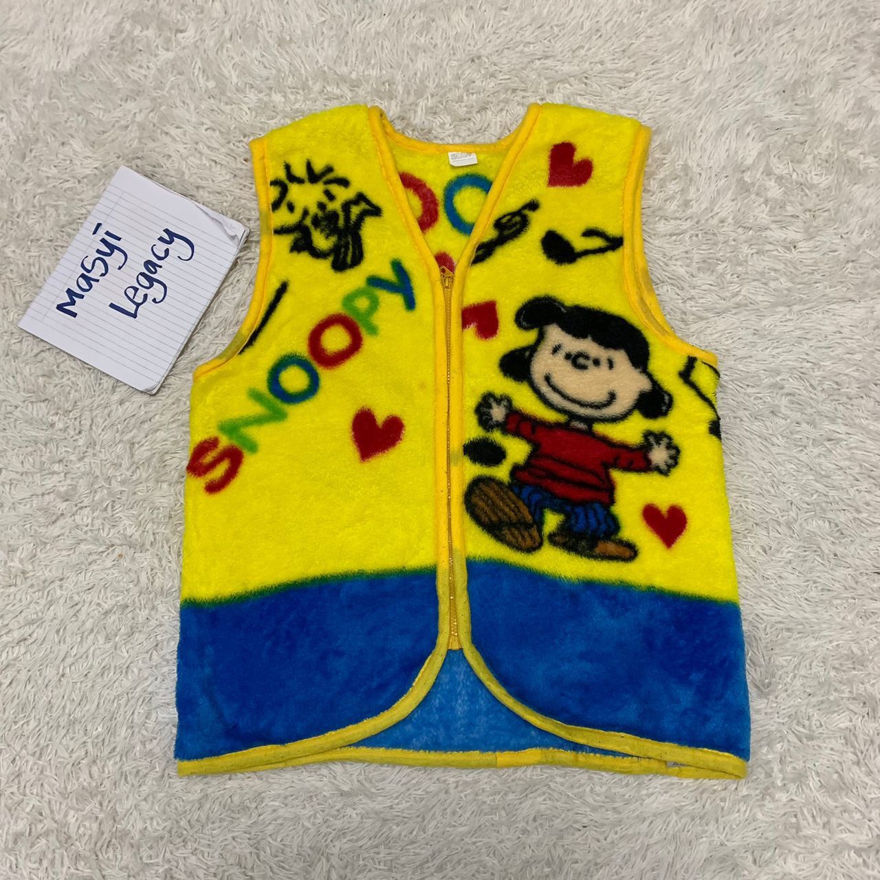Cartoon Network Snoopy fleece vest Size US L / EU 52-54 / 3 - 1 Thumbnail