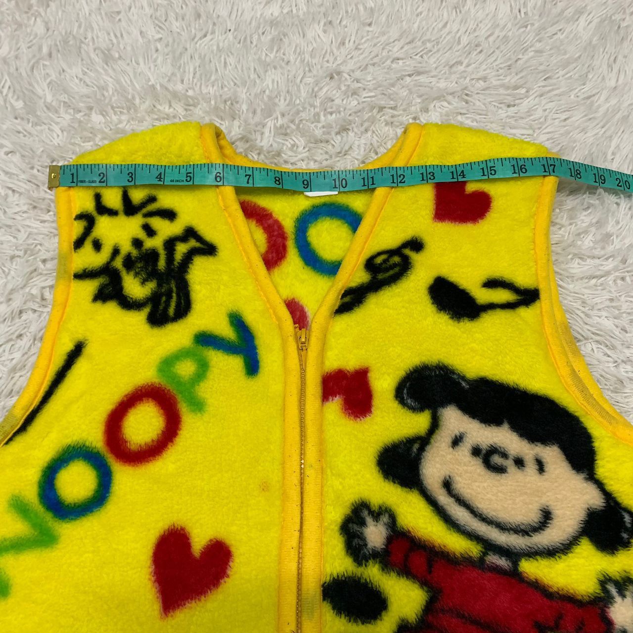 Cartoon Network Snoopy fleece vest Size US L / EU 52-54 / 3 - 7 Thumbnail