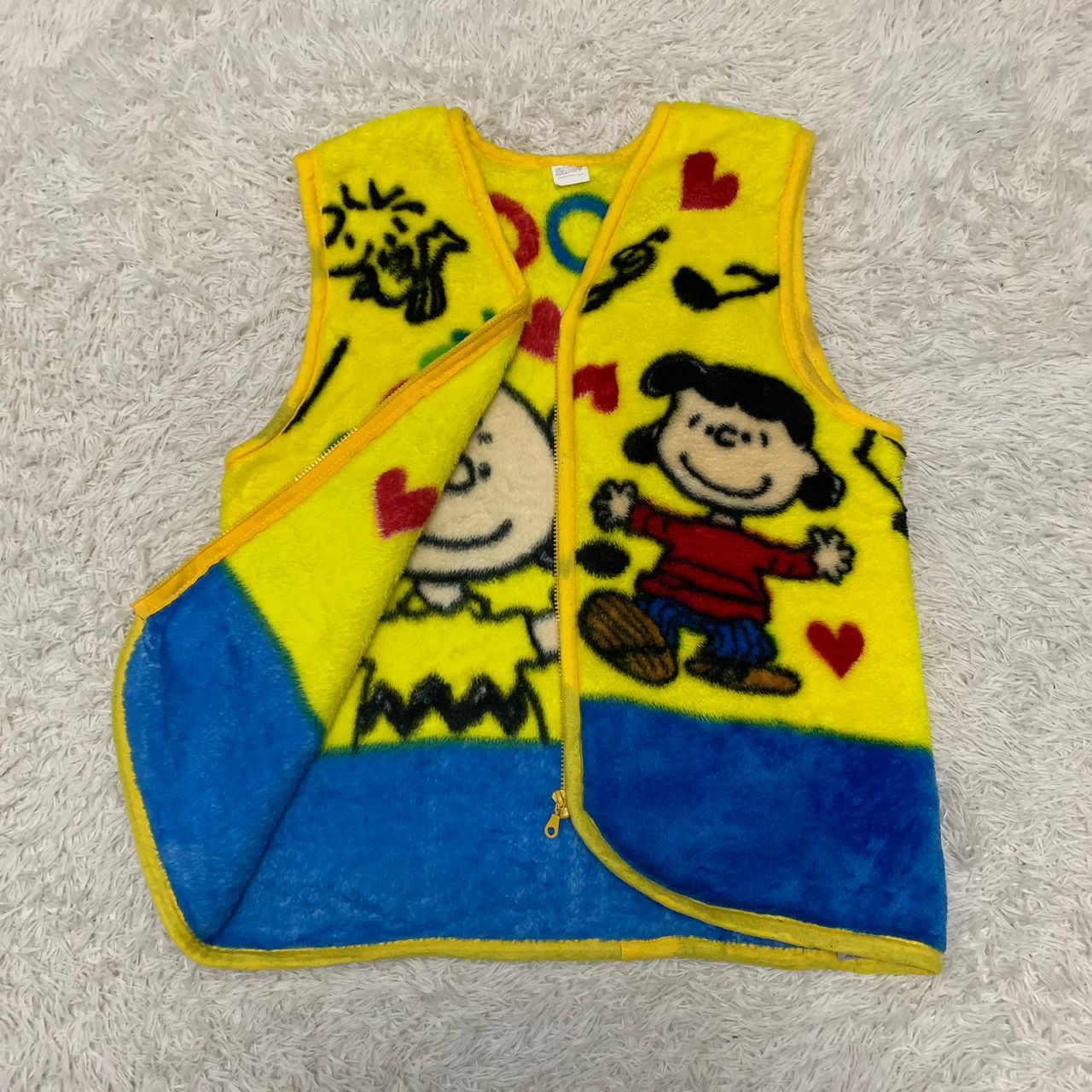 Cartoon Network Snoopy fleece vest Size US L / EU 52-54 / 3 - 3 Thumbnail