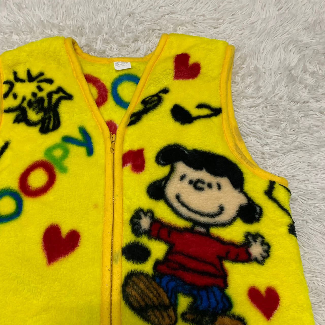 Cartoon Network Snoopy fleece vest Size US L / EU 52-54 / 3 - 5 Thumbnail