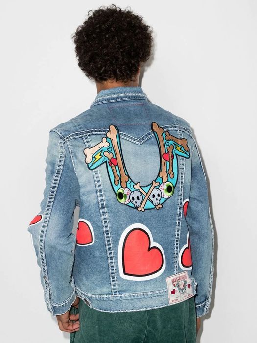 True Religion TR X CHIEF KEEF JIMMY SUPER T DENIM JACKET | Grailed