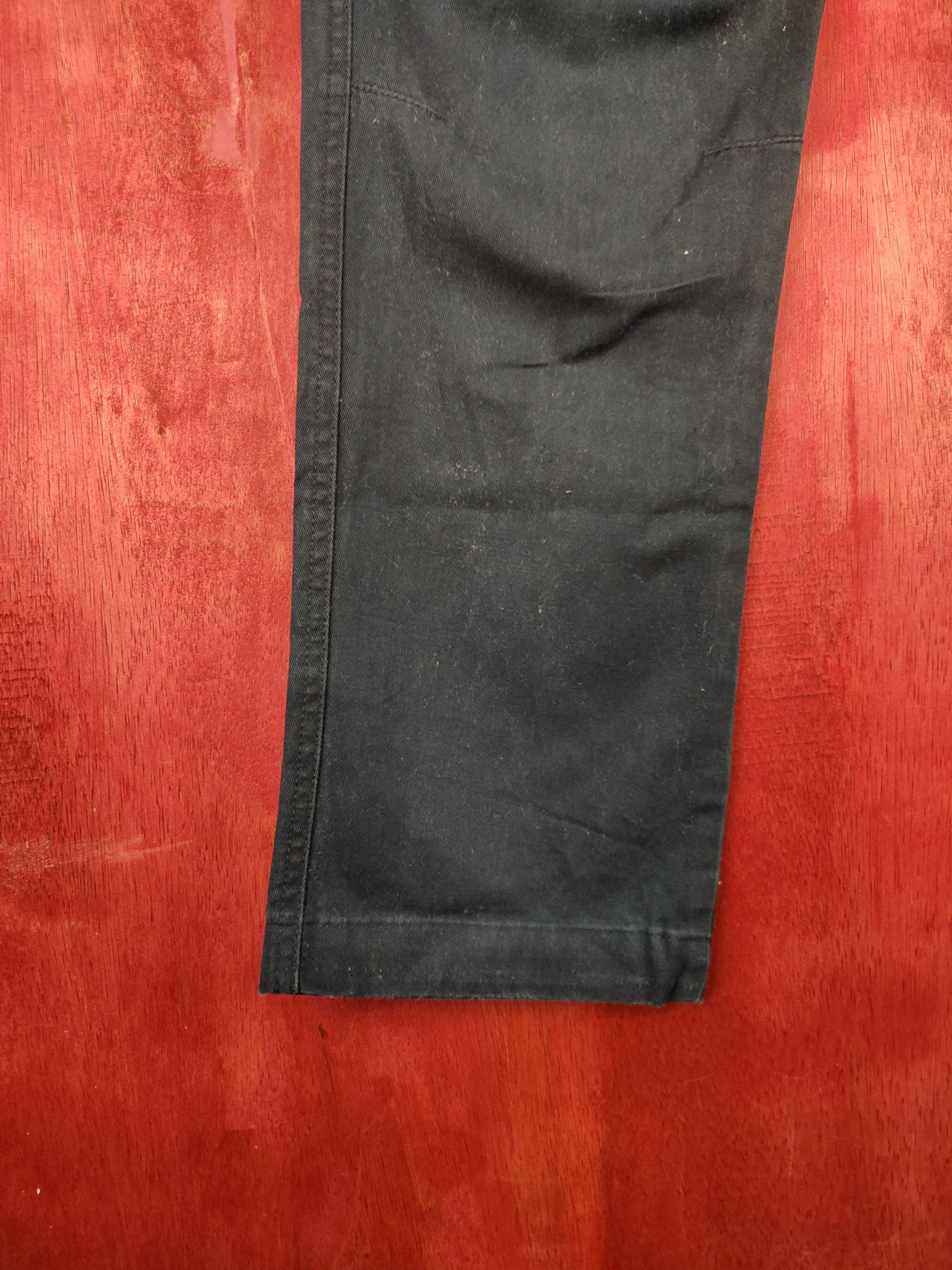 Japanese Brand × Vintage Burtle Dark Blue Multi Pocket Tactical Cargo Pants #250B Size US 29 - 4 Thumbnail