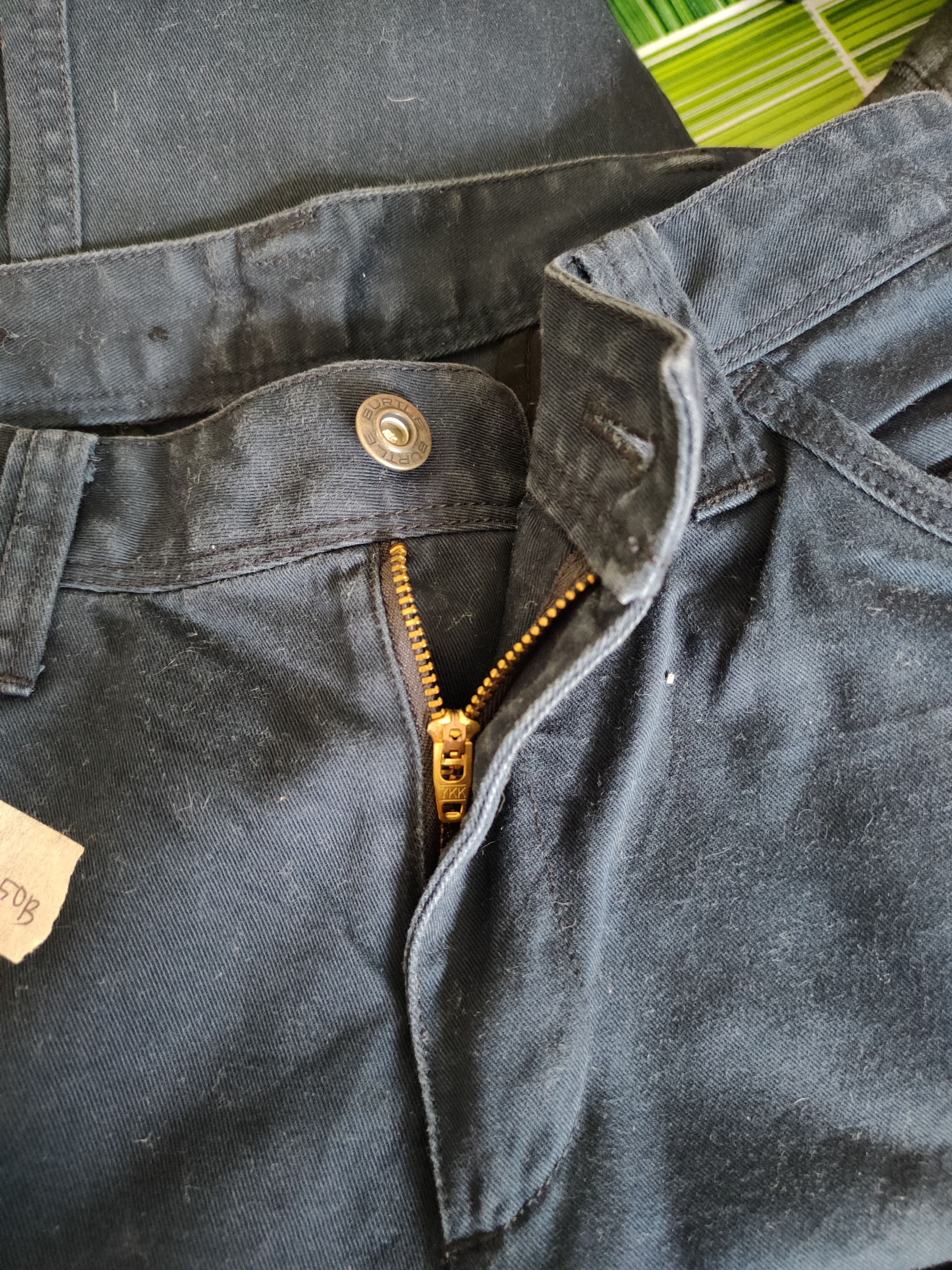 Japanese Brand × Vintage Burtle Dark Blue Multi Pocket Tactical Cargo Pants #250B Size US 29 - 14 Thumbnail