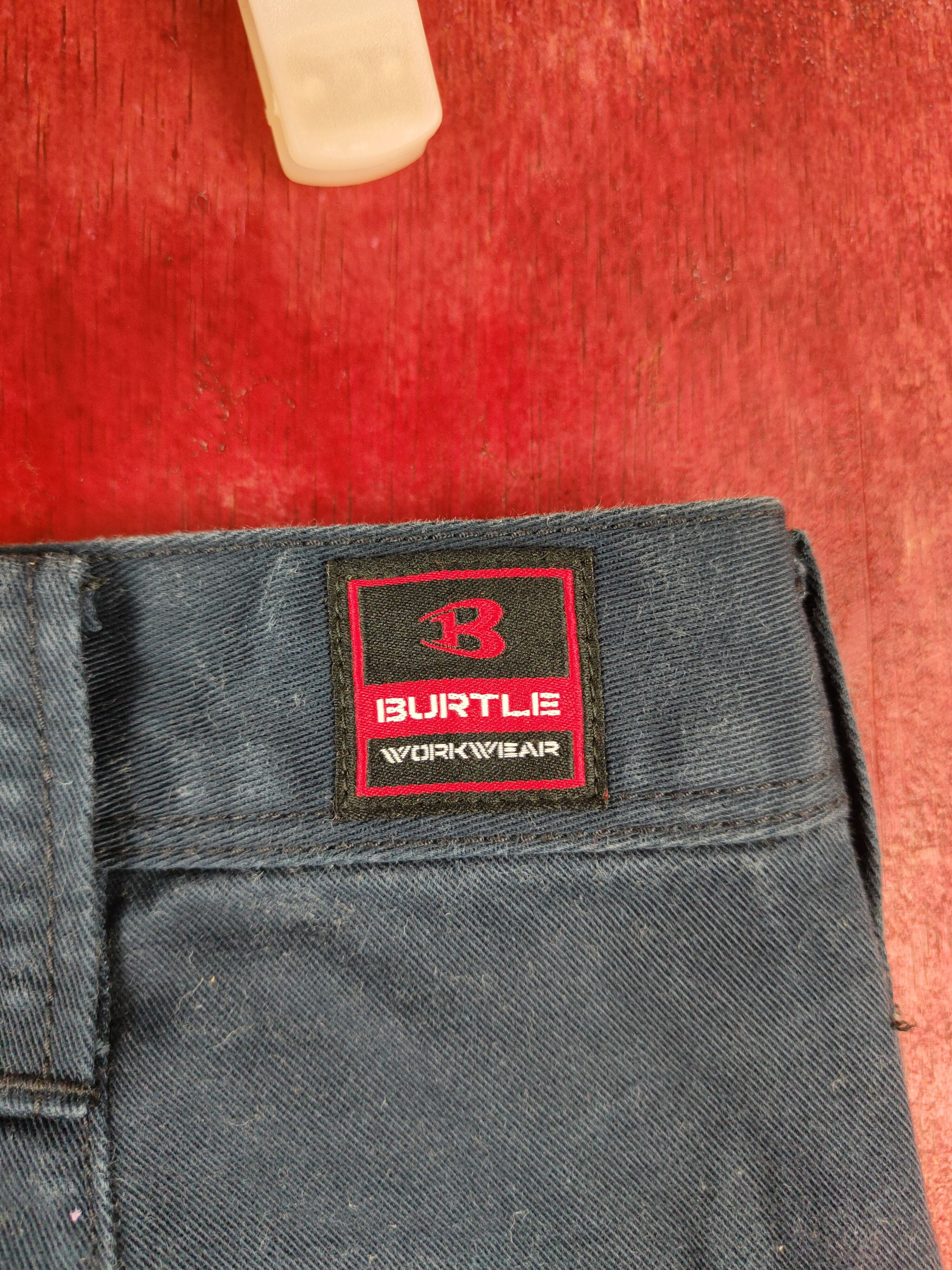Japanese Brand × Vintage Burtle Dark Blue Multi Pocket Tactical Cargo Pants #250B Size US 29 - 9 Thumbnail