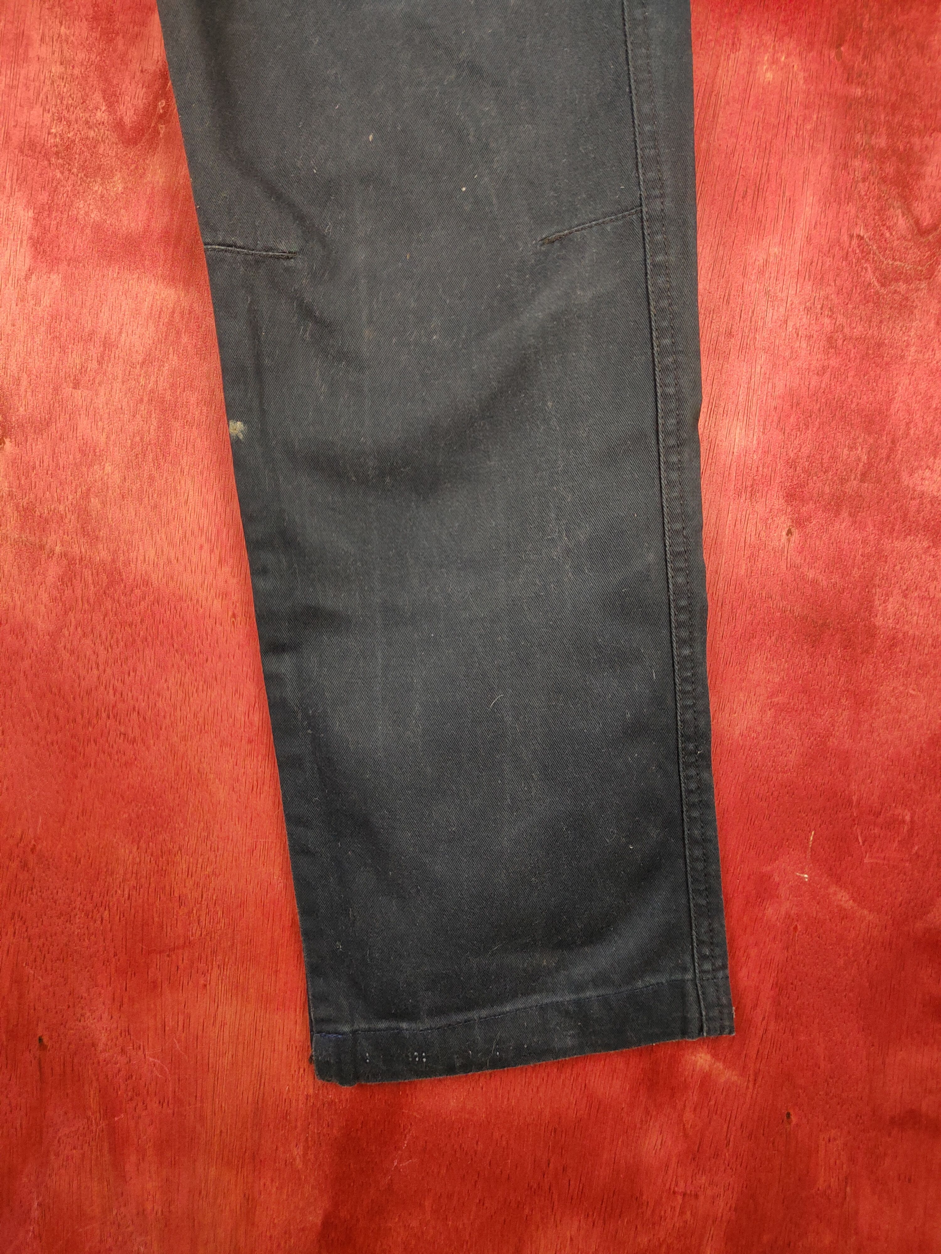 Japanese Brand × Vintage Burtle Dark Blue Multi Pocket Tactical Cargo Pants #250B Size US 29 - 7 Thumbnail