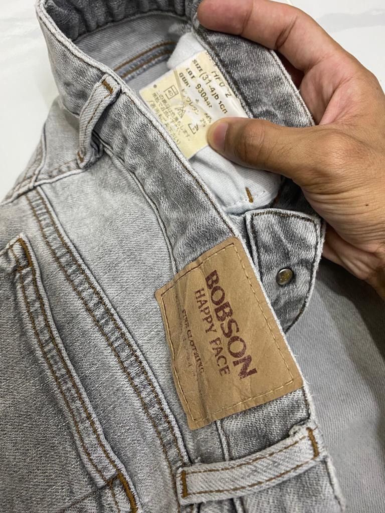 Hysteric Glamour FLARE💥GREY WASHED BOOTCUT FLARED DENIM PANTS BY BOBSON Size US 28 / EU 44 - 9 Thumbnail