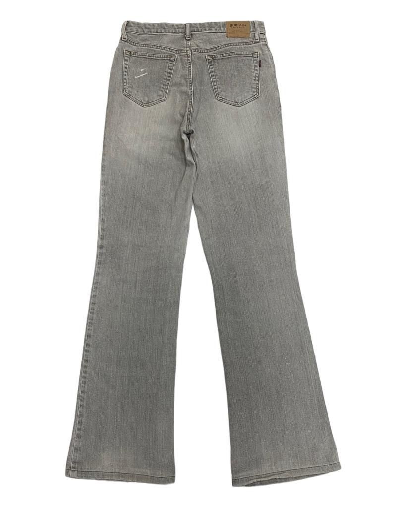 Hysteric Glamour FLARE💥GREY WASHED BOOTCUT FLARED DENIM PANTS BY BOBSON Size US 28 / EU 44 - 6 Thumbnail