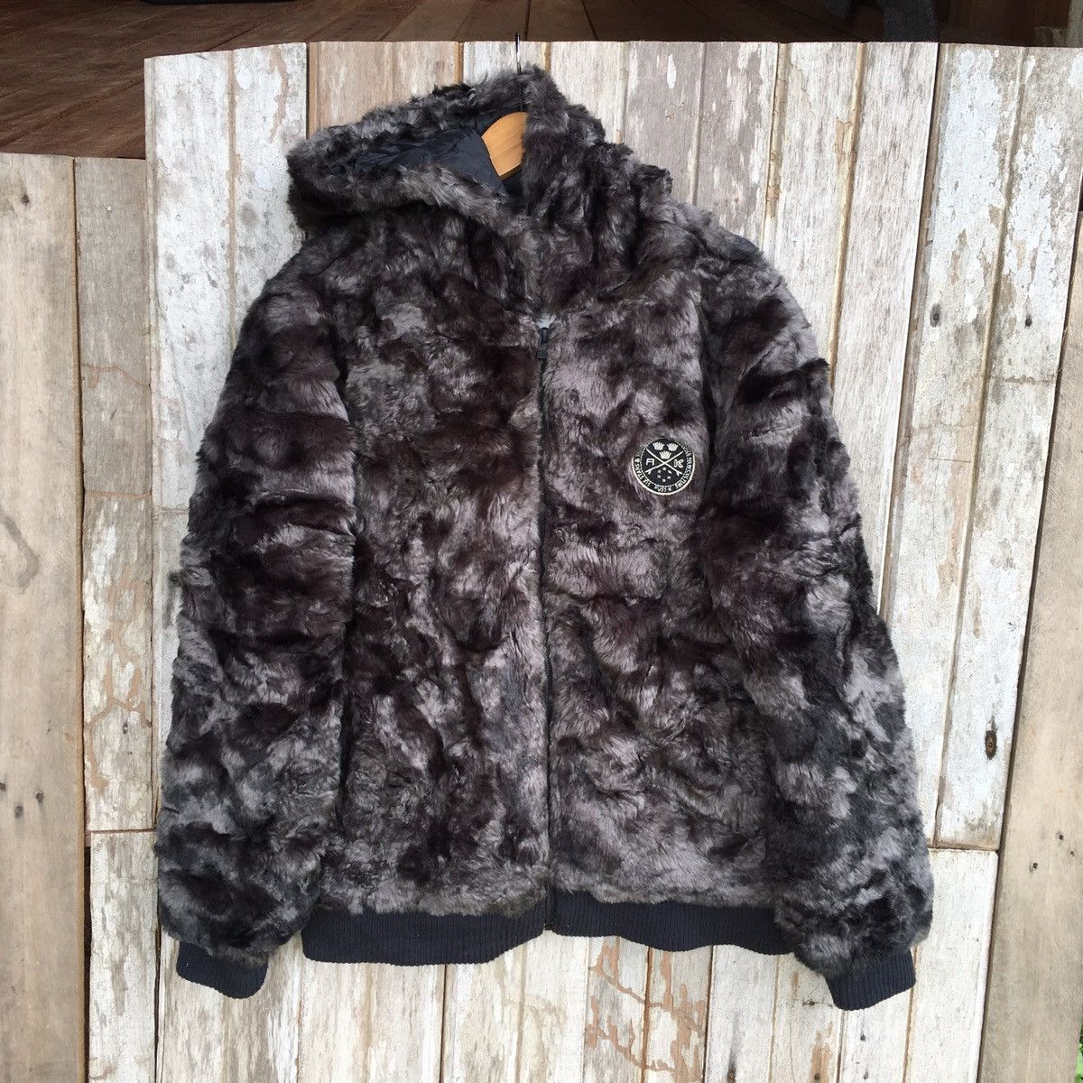 Japanese Brand Vintage Russ.K Japanese Brand Zipper Hoodie ERD GRUNGE Size US L / EU 52-54 / 3 - 1 Thumbnail