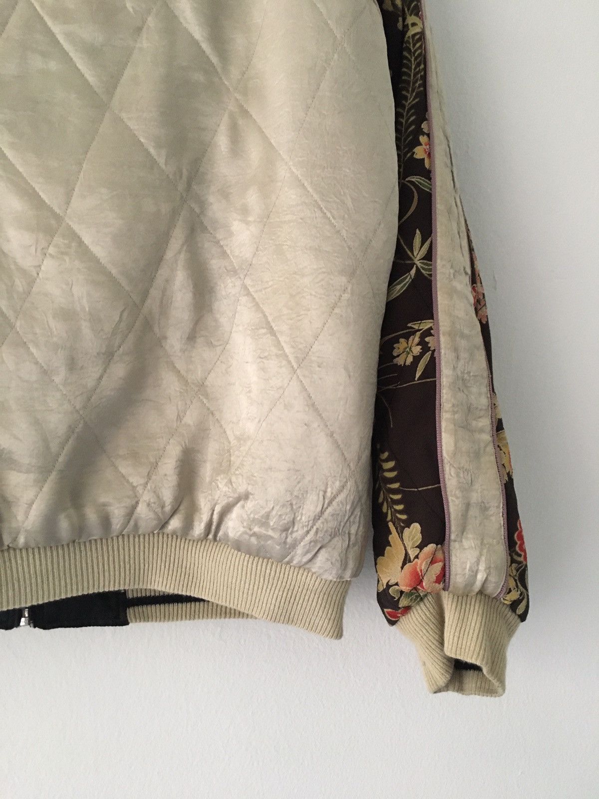 Japanese Brand silk reversible jacket Size US L / EU 52-54 / 3 - 12 Thumbnail