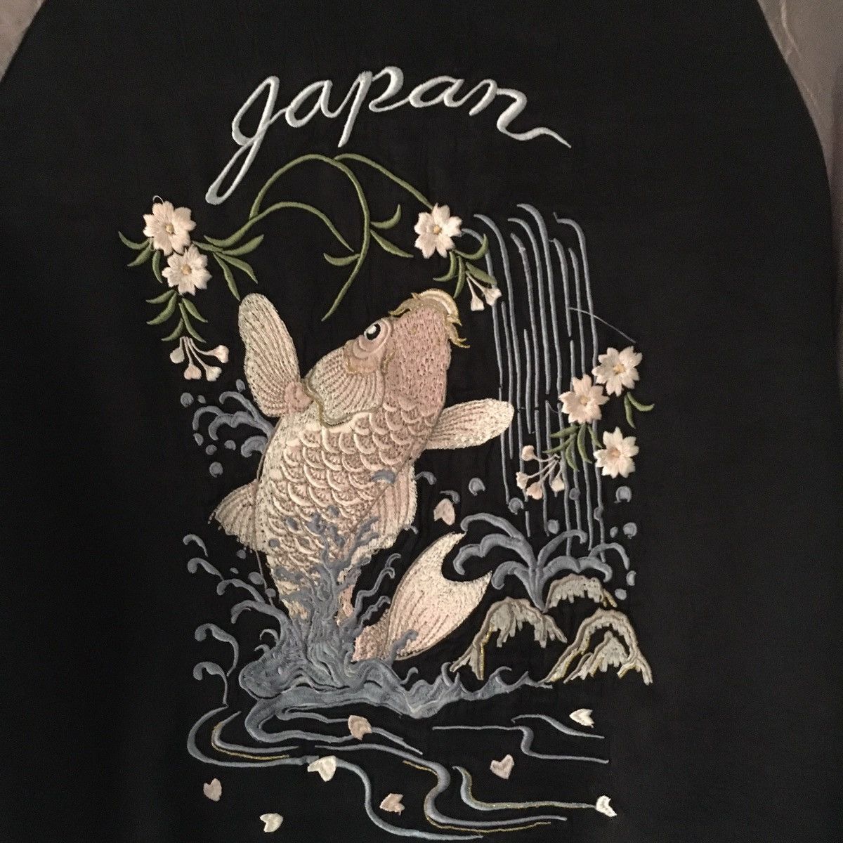 Japanese Brand silk reversible jacket Size US L / EU 52-54 / 3 - 5 Thumbnail