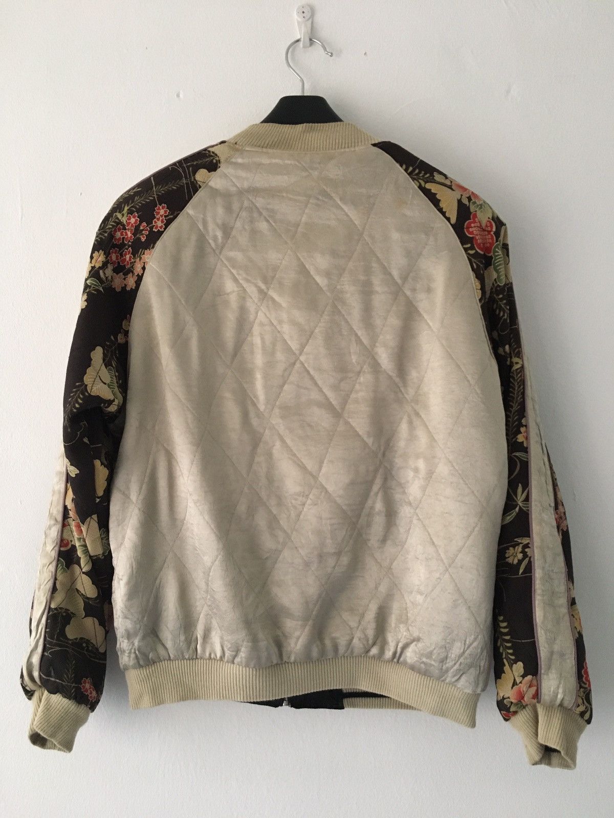 Japanese Brand silk reversible jacket Size US L / EU 52-54 / 3 - 10 Thumbnail