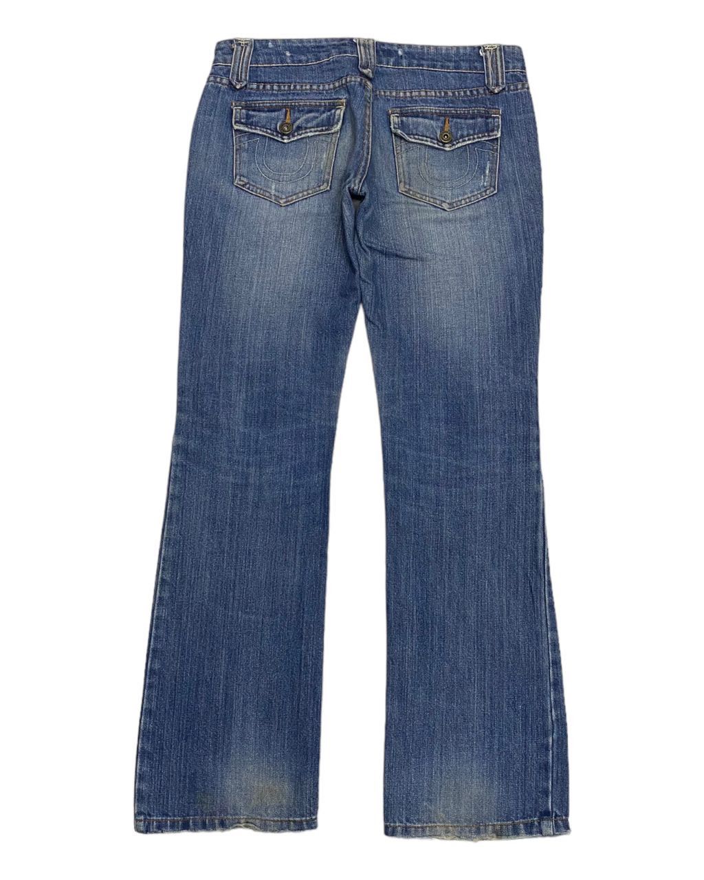 Hysteric Glamour × Japanese Brand FLARE💥JAPANESE BRAND AFT JEANS DENIM FLARED PANTS Size US 32 / EU 48 - 6 Thumbnail
