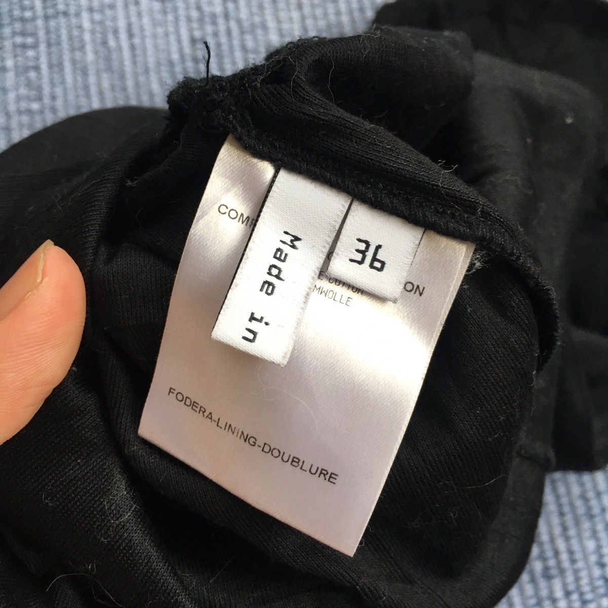 Balenciaga black longsleeve Size XS / US 0-2 / IT 36-38 - 5 Thumbnail