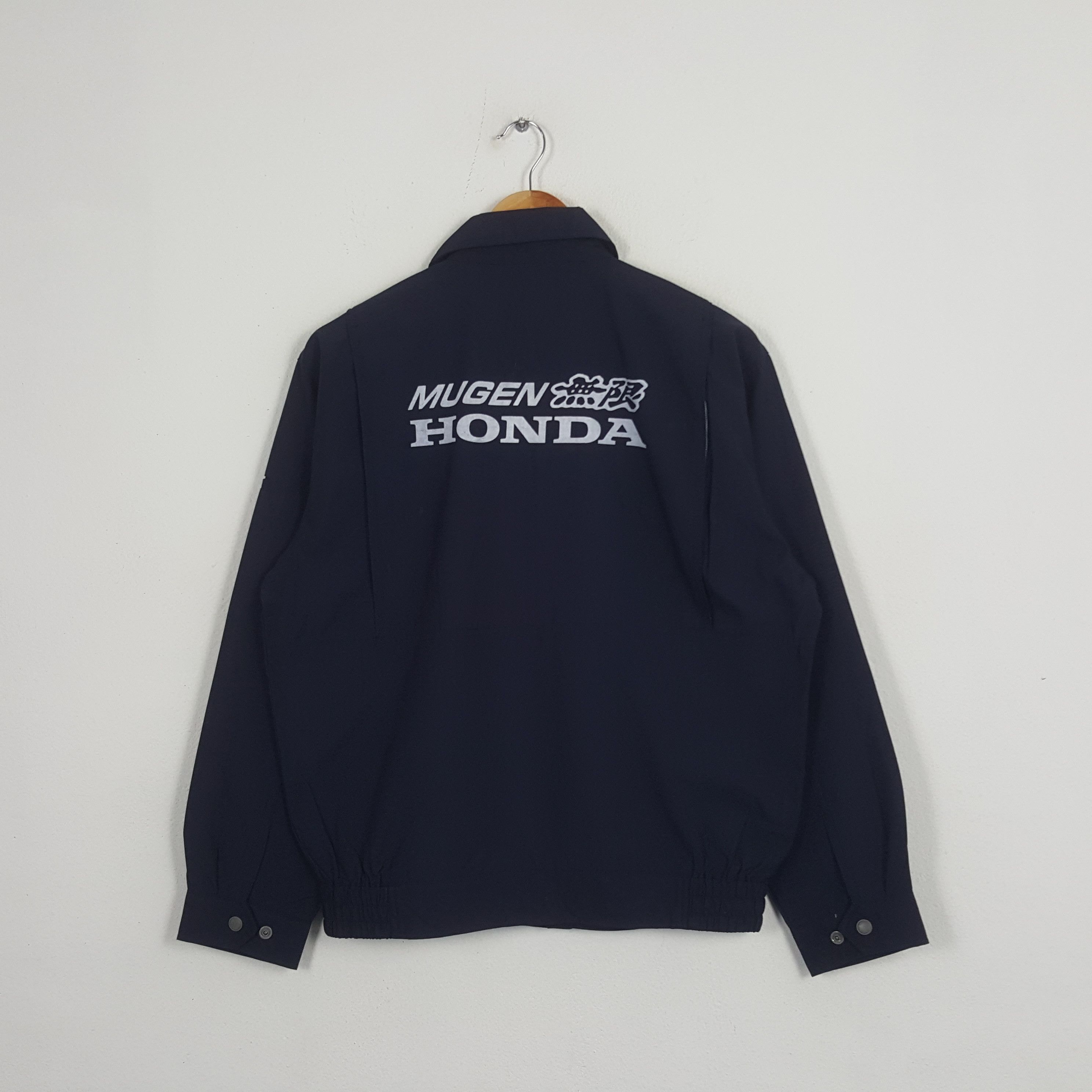 Honda × Japanese Brand × Vintage Vintage Mugen Honda Japan Racing Team Custom Jacket Size US M / EU 48-50 / 2 - 1 Thumbnail