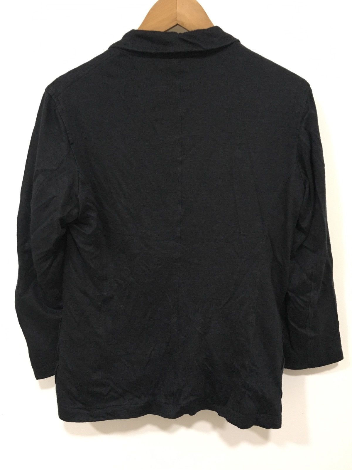 Japanese Brand black cotton coat Size US S / EU 44-46 / 1 - 2 Thumbnail