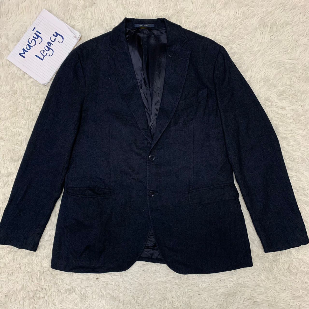 Japanese Brand Mossimo Dutti soft jacket made in Portugal Size US L / EU 52-54 / 3 - 1 Thumbnail