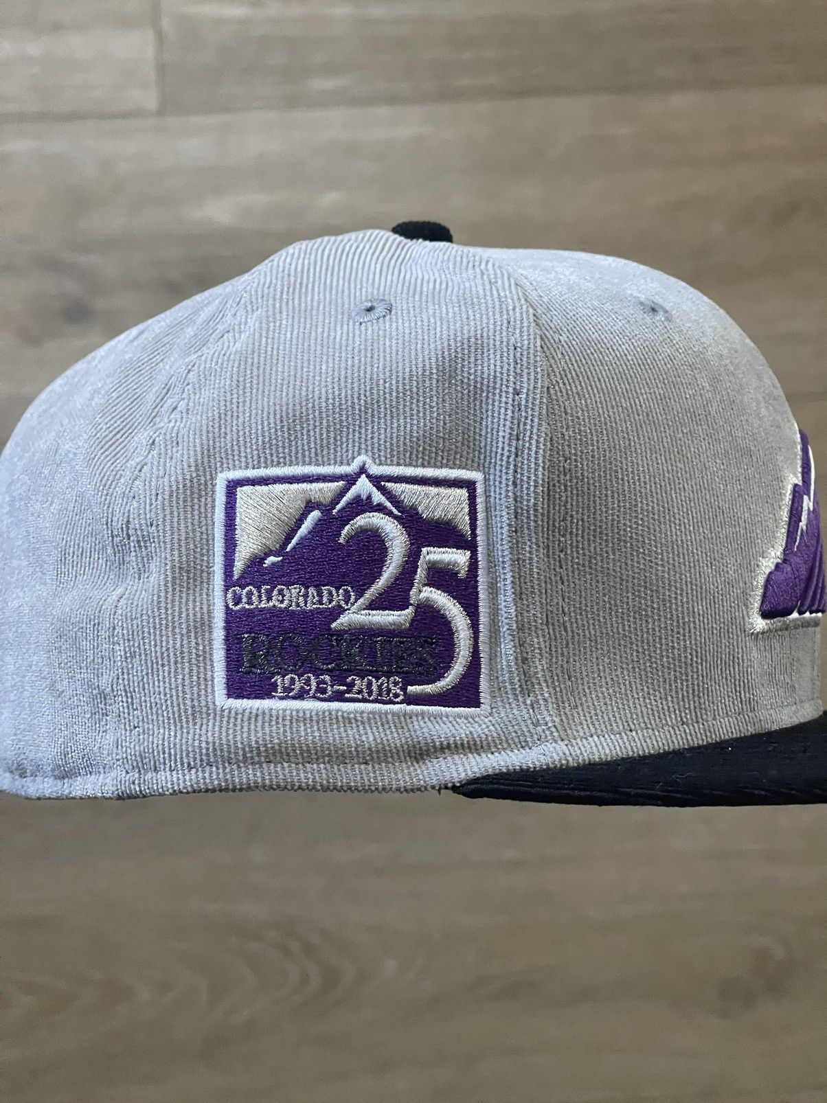Hat Club × Lids × New Era LidsHD Colorado Rockies 7 3/8 Corduroy Fuji new era fitted Size ONE SIZE - 3 Thumbnail