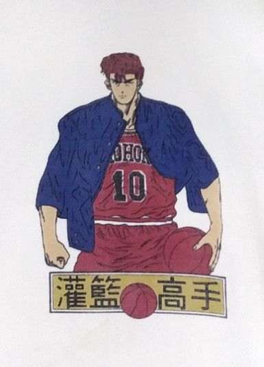 Anime × Vintage True Vintage🔥Shohoku Anime Slam Dunk Sweatshirt Size US M / EU 48-50 / 2 - 2 Thumbnail