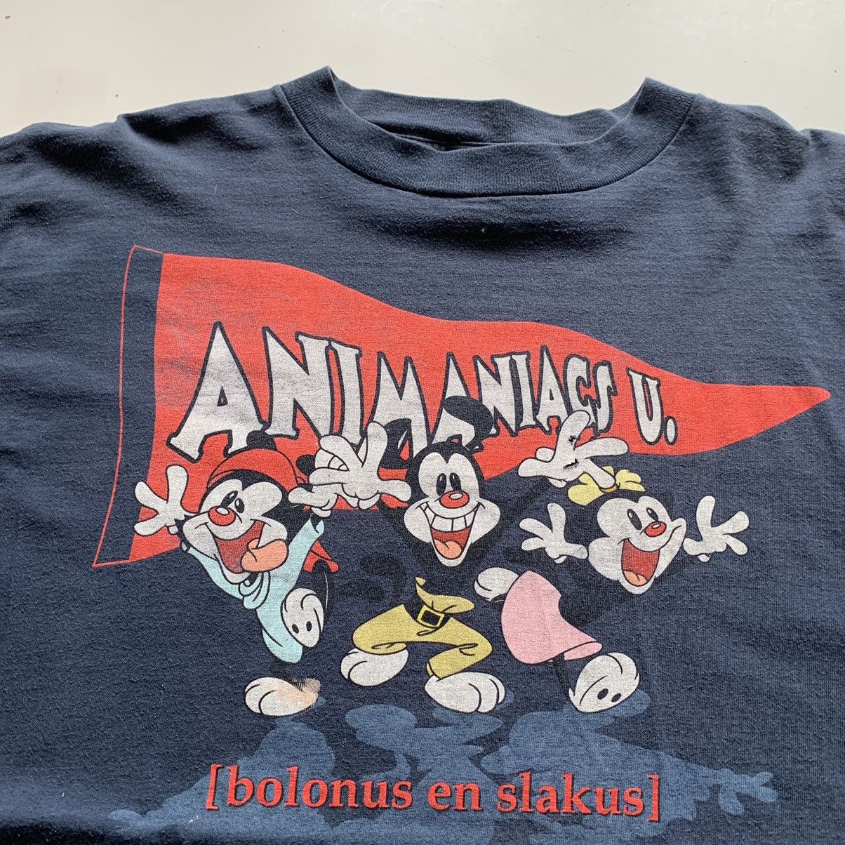 Cartoon Network Vintage 1990s Animaniacs Cartoon Graphic T Shirt Men's XL Size US XL / EU 56 / 4 - 2 Thumbnail
