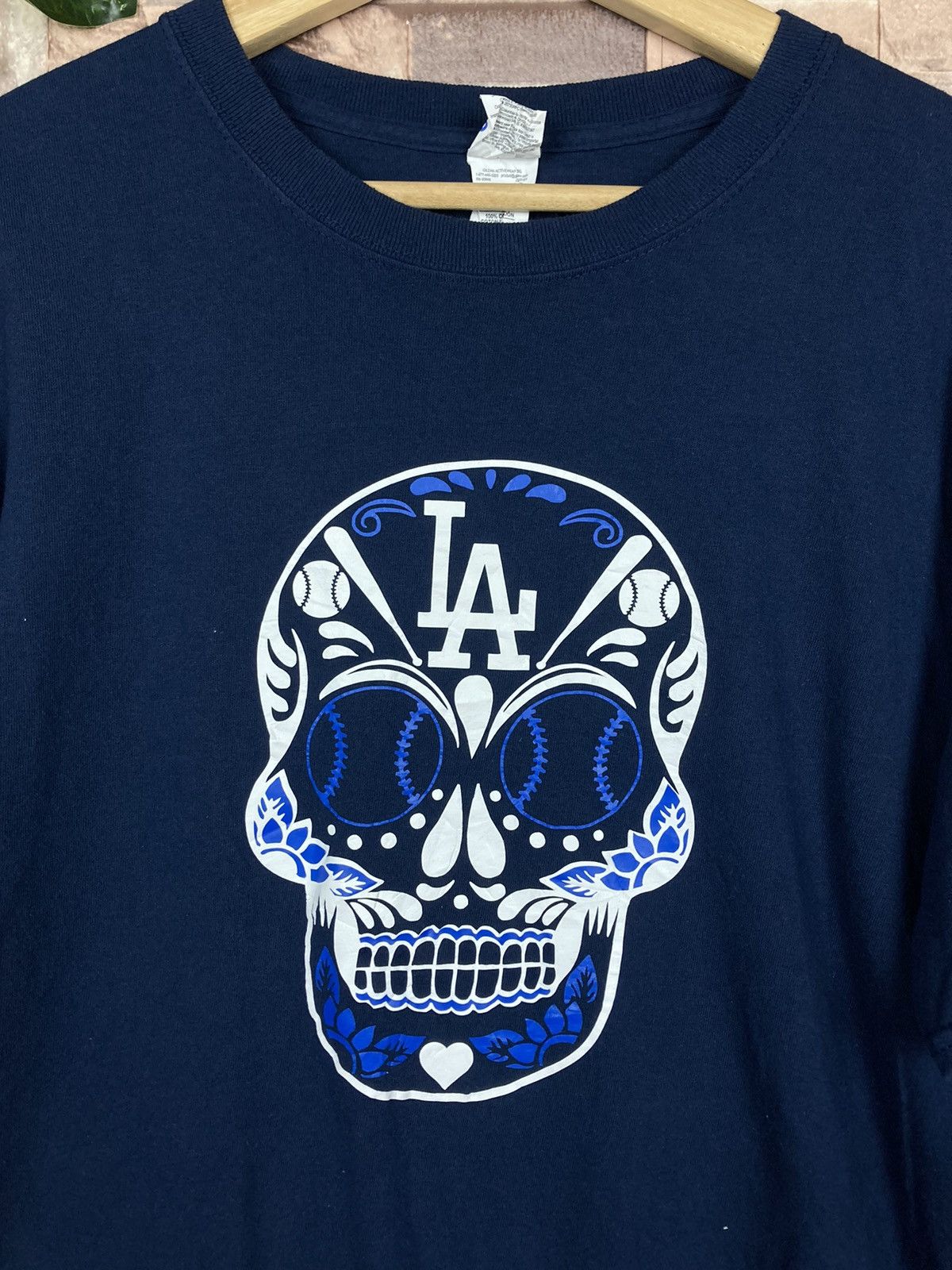 Gildan × NBA LA Big Skull Tee #T19-1 Size US L / EU 52-54 / 3 - 3 Thumbnail