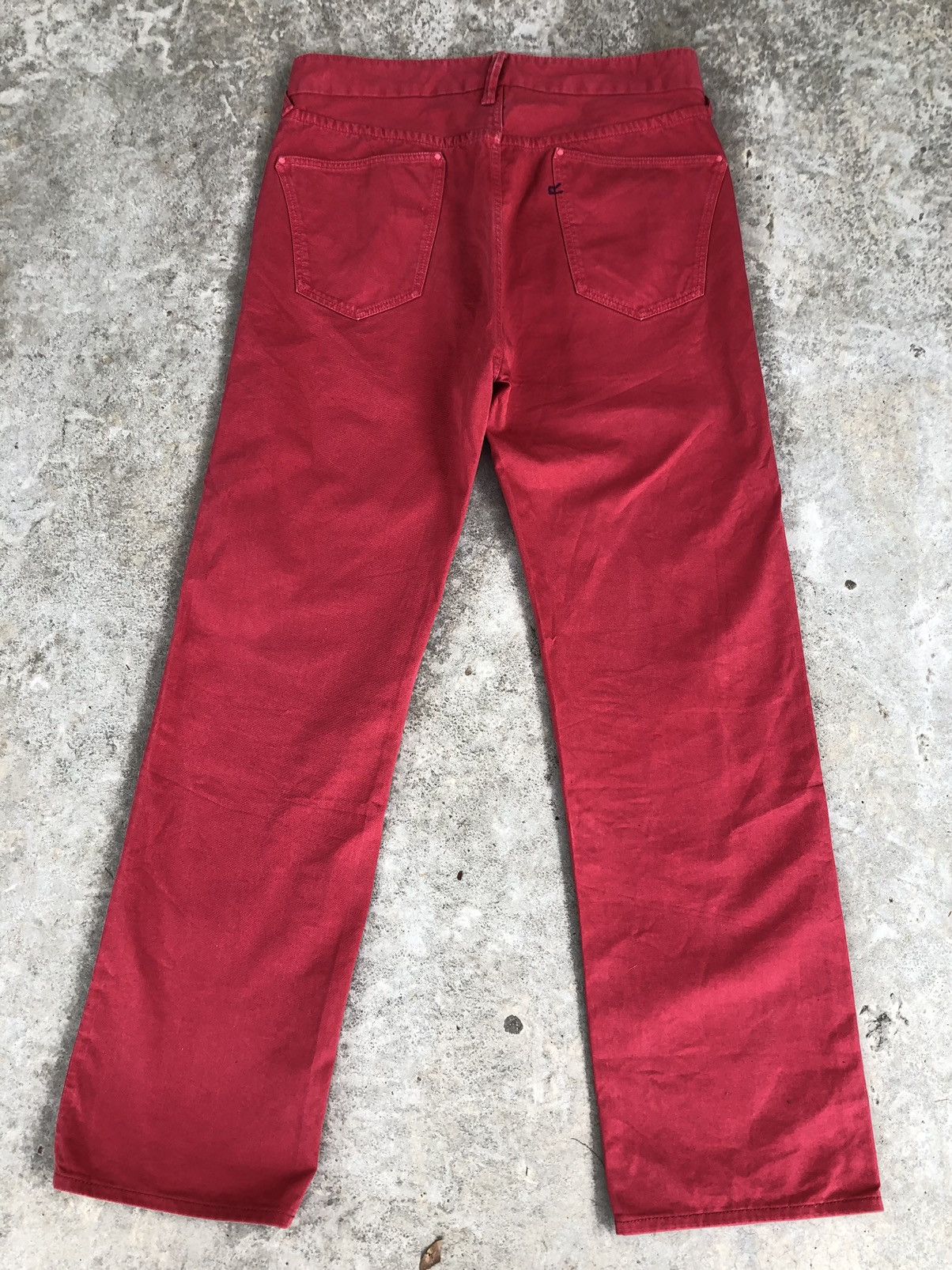 45rpm RARE 45rpm Denim Jeans Straight Fit Selvedge Blue White Size US 32 / EU 48 - 2 Thumbnail