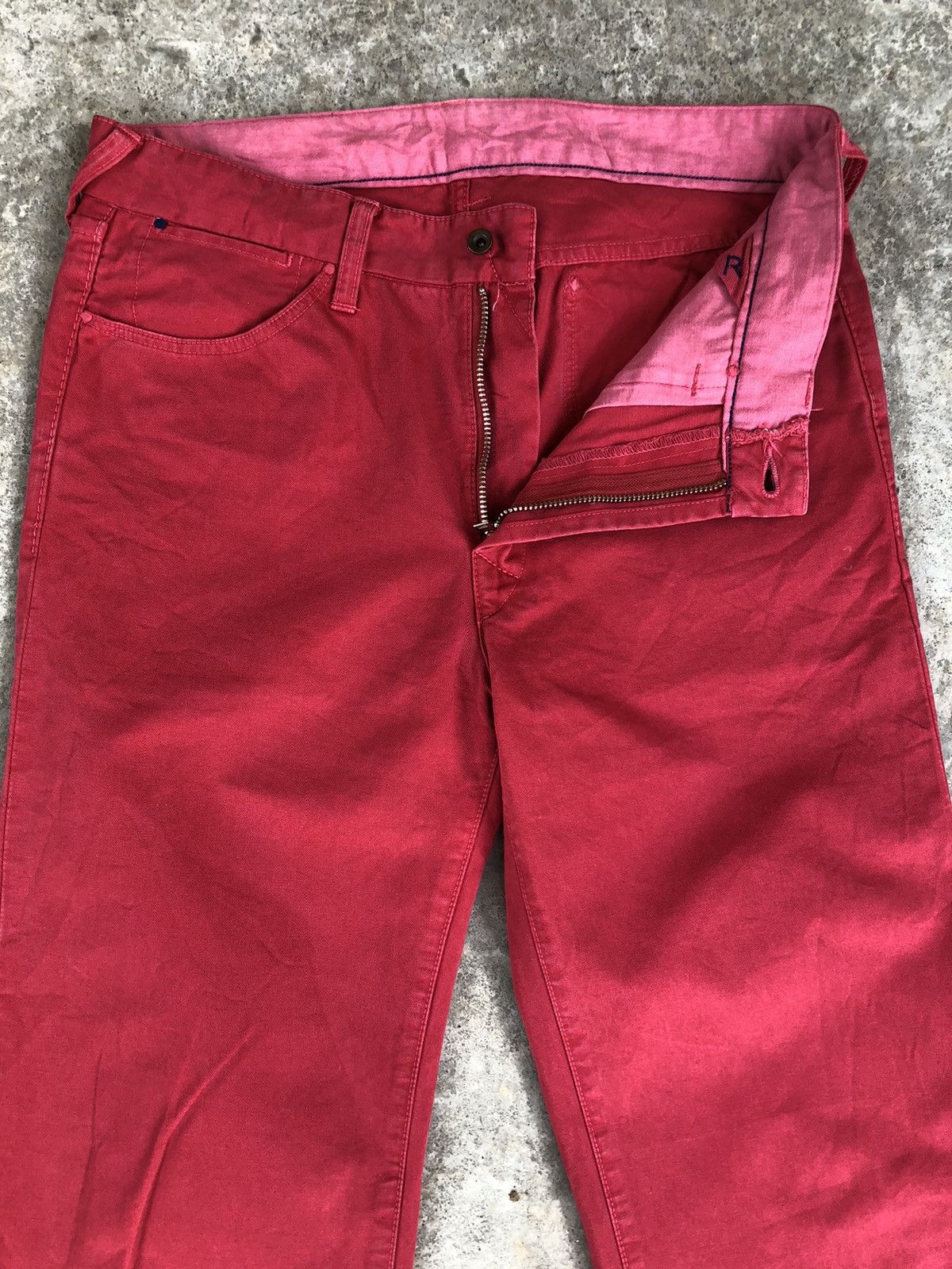 45rpm RARE 45rpm Denim Jeans Straight Fit Selvedge Blue White Size US 32 / EU 48 - 3 Thumbnail