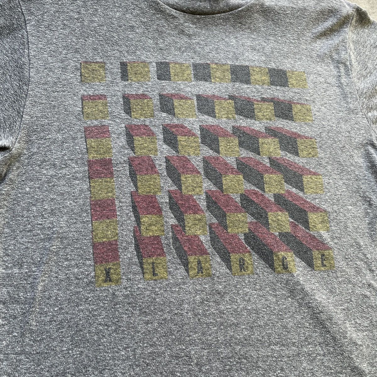 Vintage × Xlarge Vintage Xlarge 3D Block Grey Faded Rare Tee Size US M / EU 48-50 / 2 - 4 Thumbnail