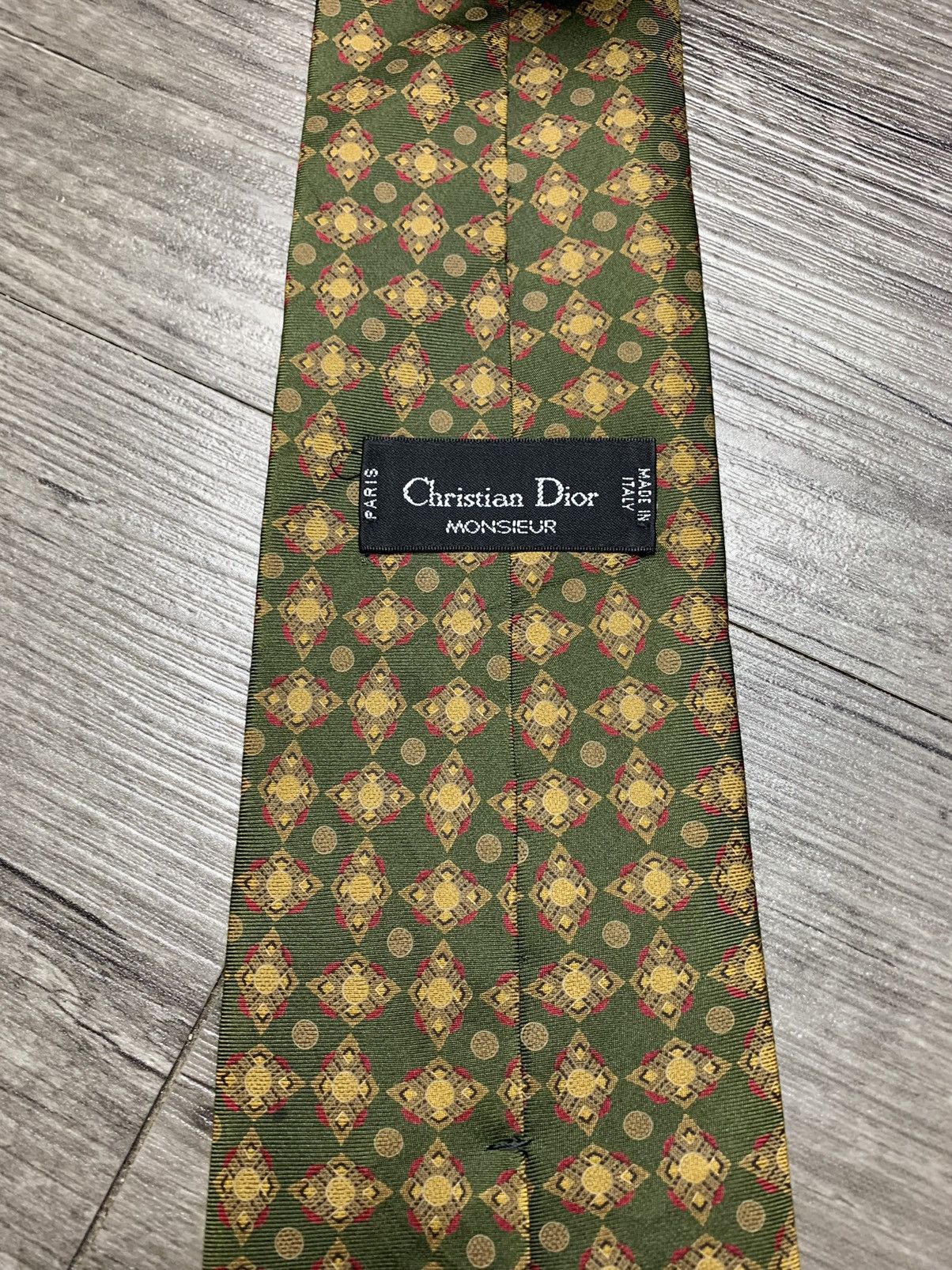 Christian Dior Monsieur Christian Dior Tie Size ONE SIZE - 4 Thumbnail