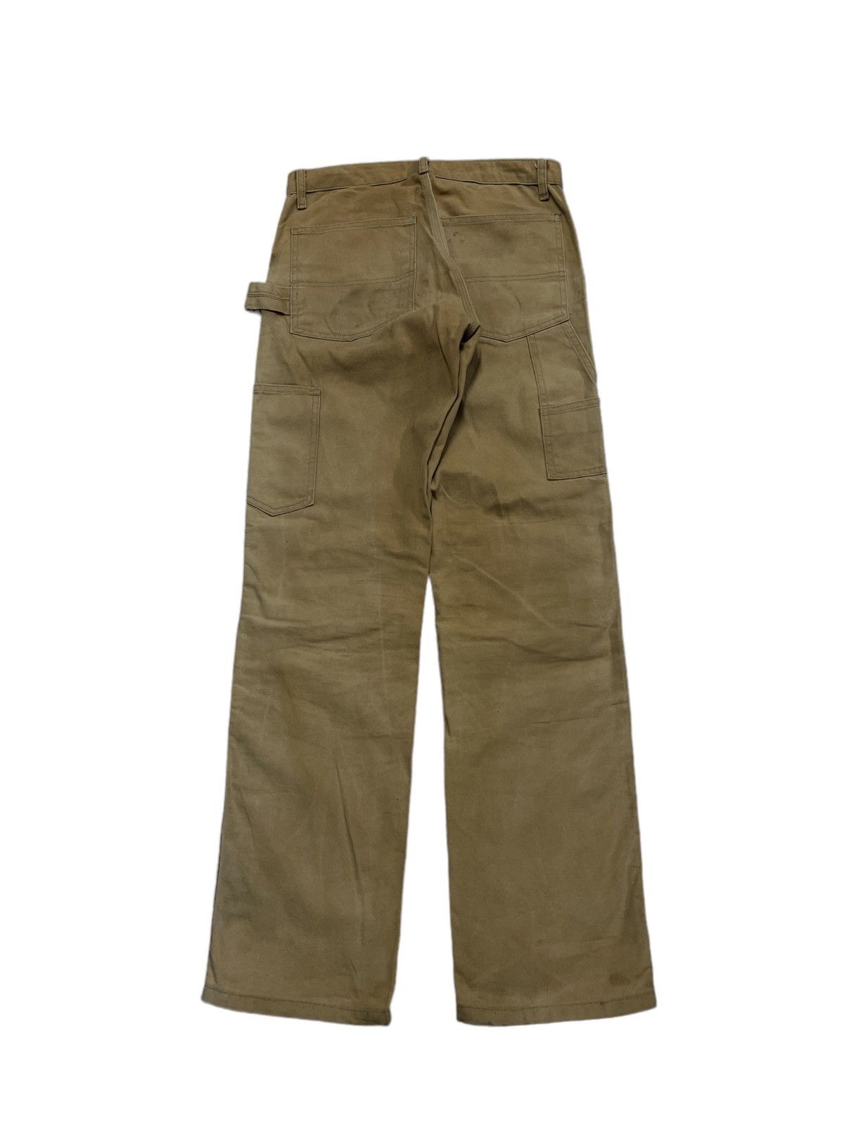 Vintage VINTAGE 90’s THRASHED FADED DOUBLE KNEE WORK WEAR Size US 30 / EU 46 - 5 Thumbnail