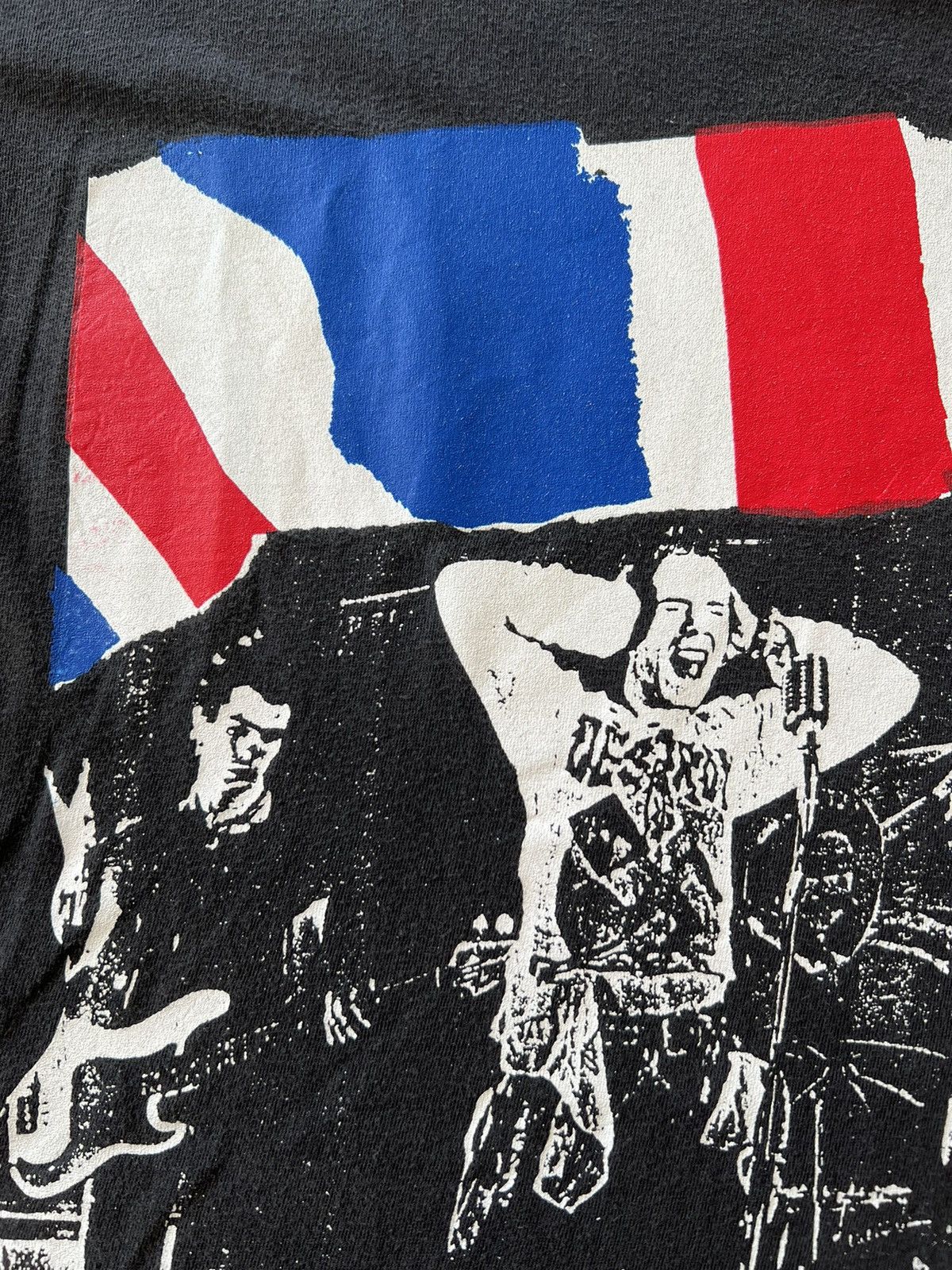Band Tees Vintage 90s Sex Pistols God Save The Queen Black Tee Size US L / EU 52-54 / 3 - 9 Thumbnail