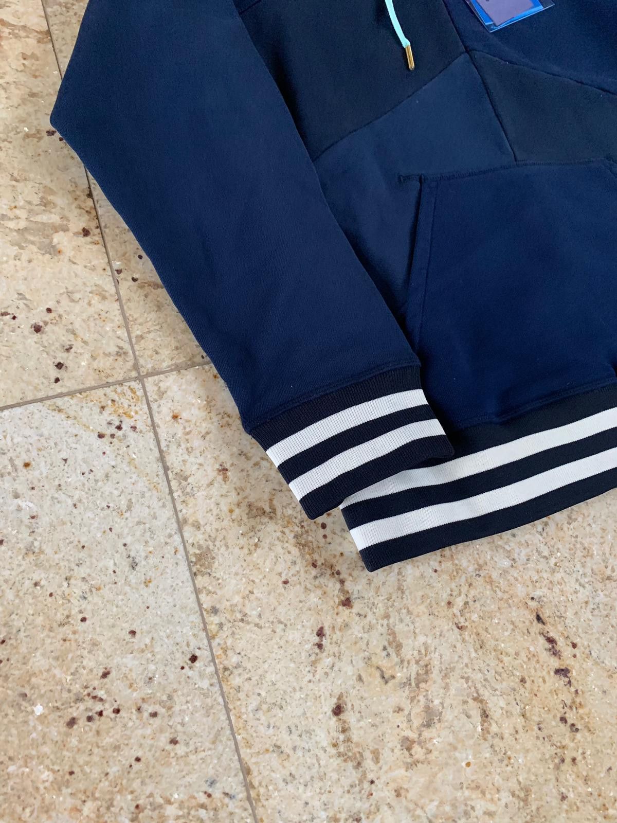 Acne Studios Pullover Patch Hoodie in Navy Size US XS / EU 42 / 0 - 3 Thumbnail