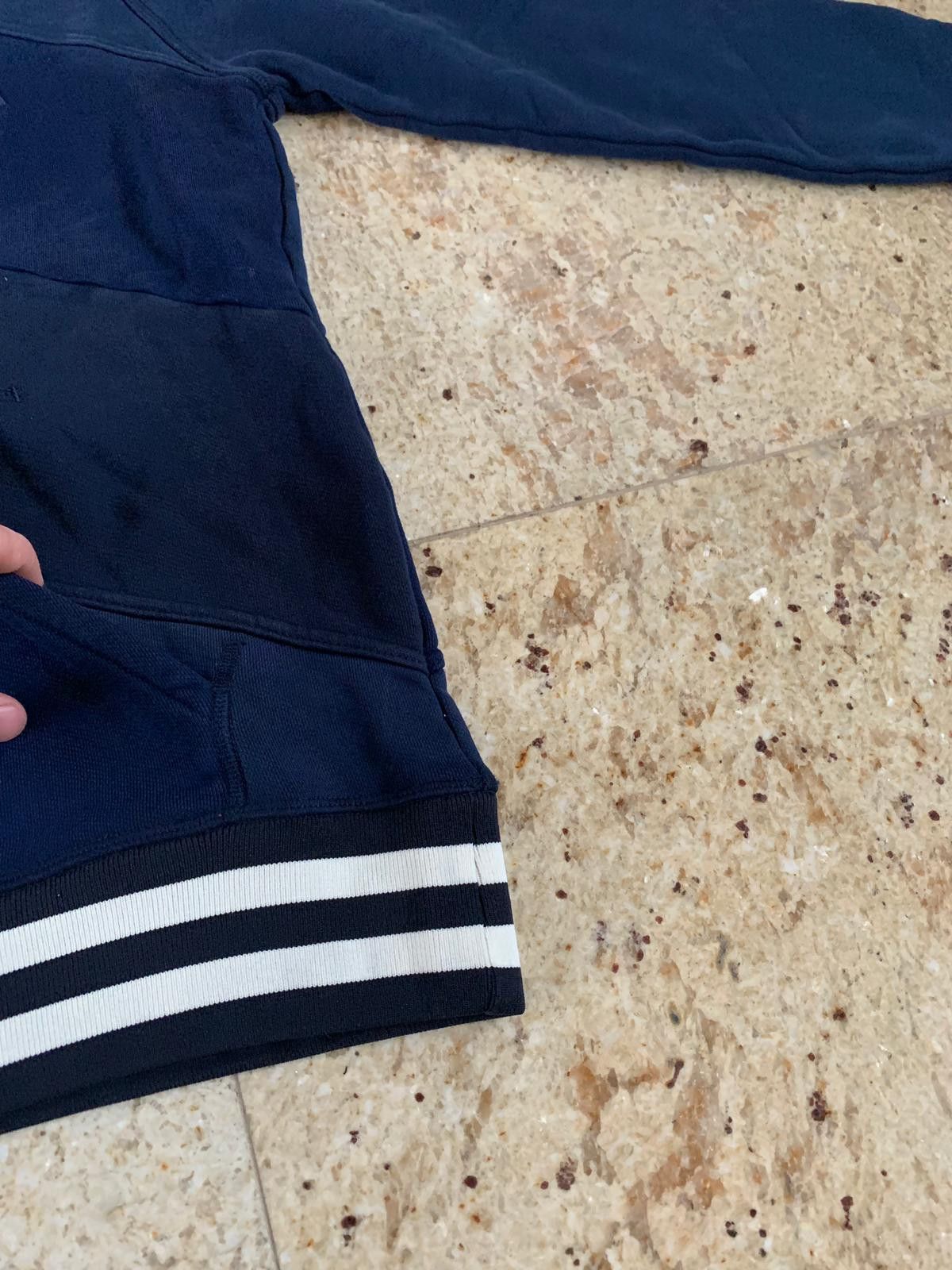 Acne Studios Pullover Patch Hoodie in Navy Size US XS / EU 42 / 0 - 6 Thumbnail