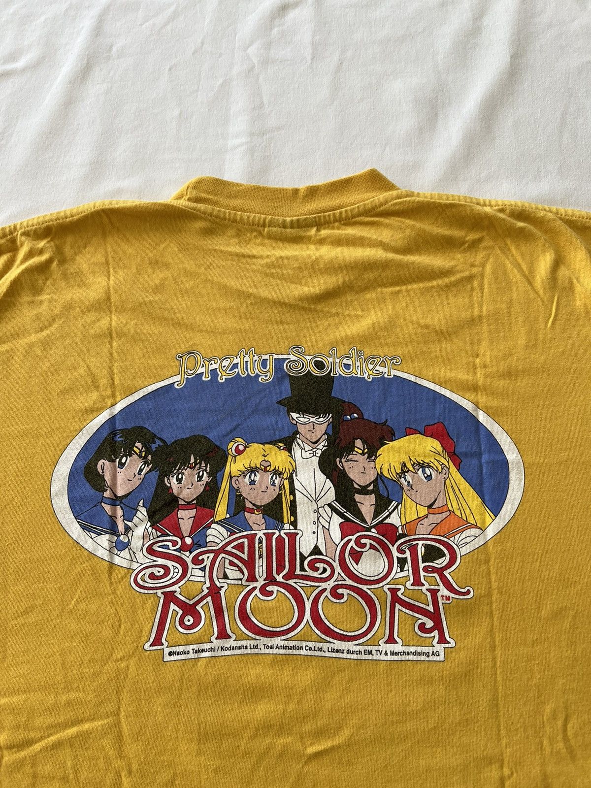 Anime Vintage 90s Sailor Moon Anime Yellow Tee Size US XL / EU 56 / 4 - 11 Thumbnail