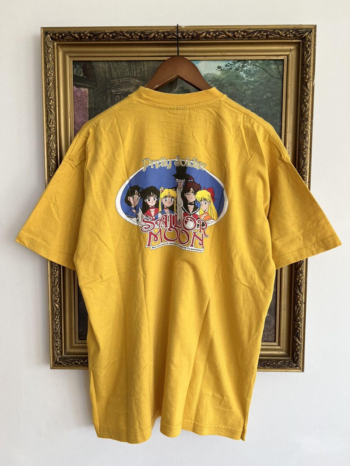 Anime Vintage 90s Sailor Moon Anime Yellow Tee Size US XL / EU 56 / 4 - 2 Thumbnail