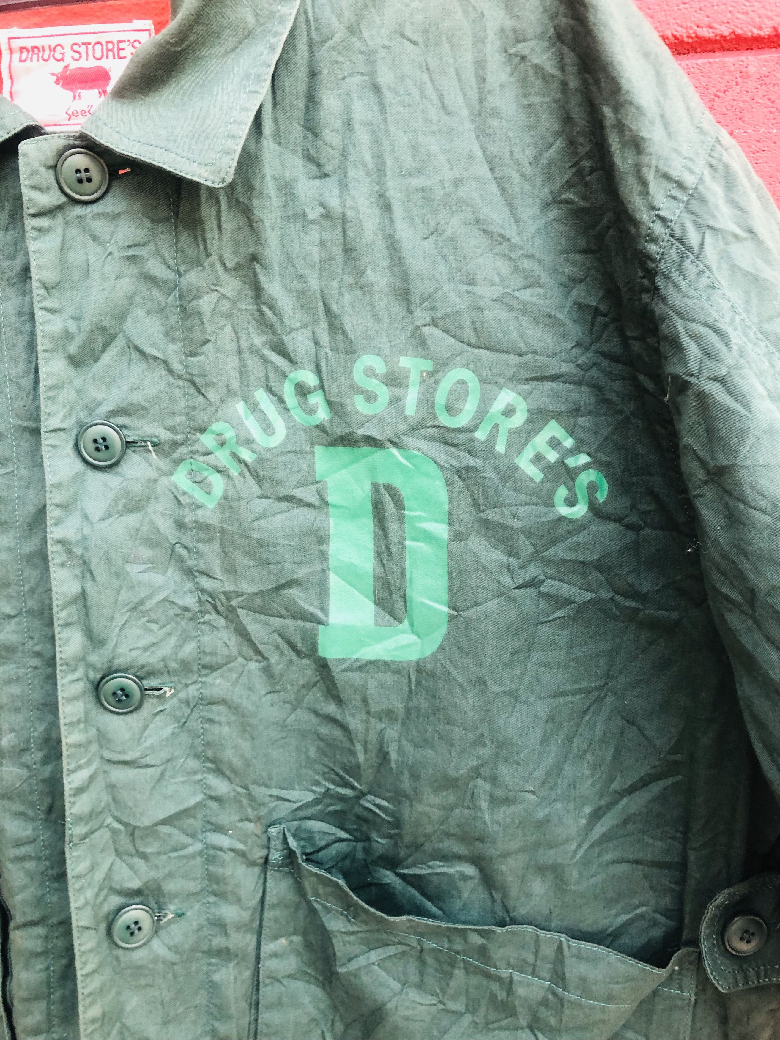 Japanese Brand × Vintage Vintage Drug Store Japanese Designer Fashion Style Size US XL / EU 56 / 4 - 8 Thumbnail