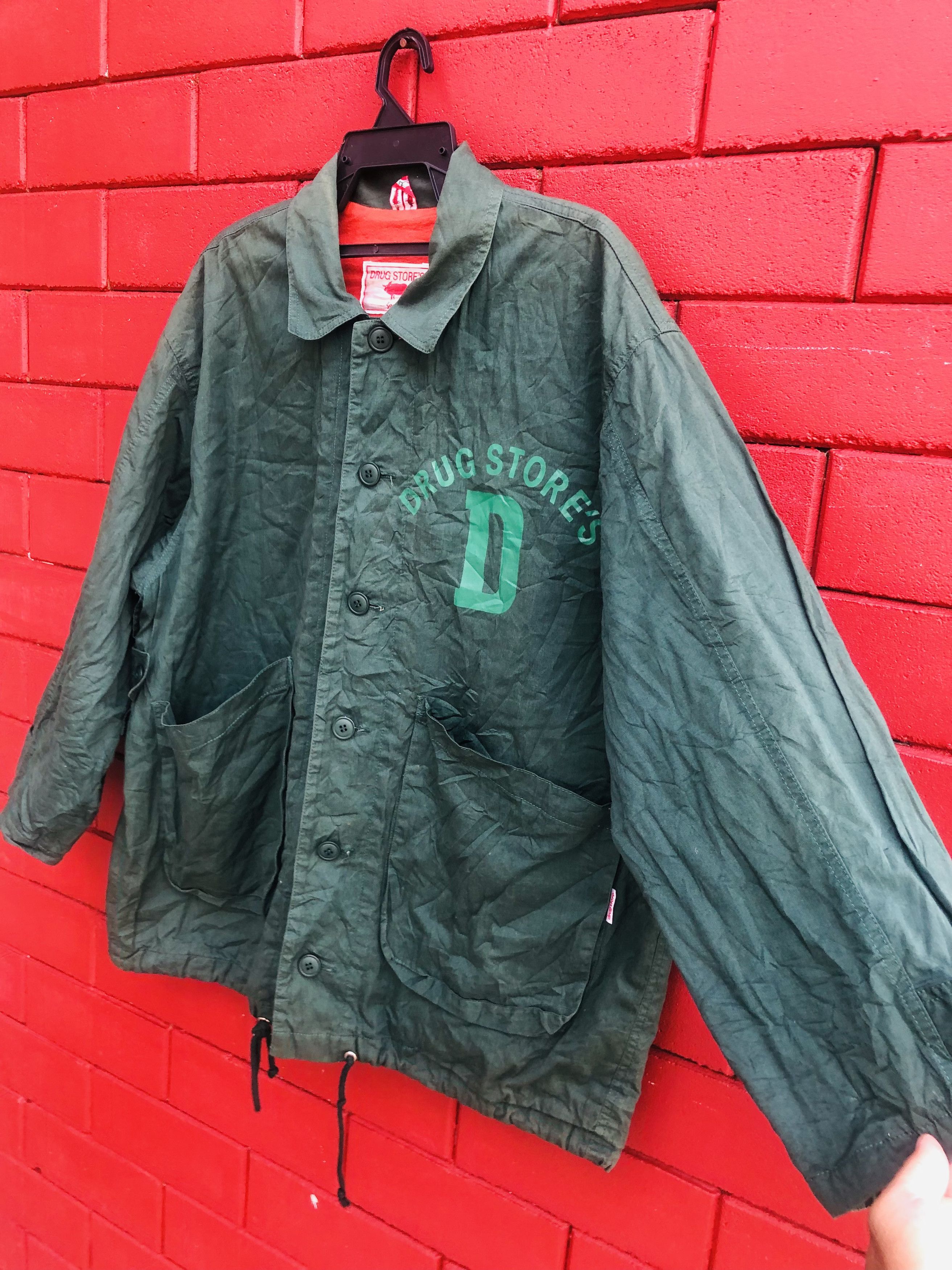 Japanese Brand × Vintage Vintage Drug Store Japanese Designer Fashion Style Size US XL / EU 56 / 4 - 4 Thumbnail