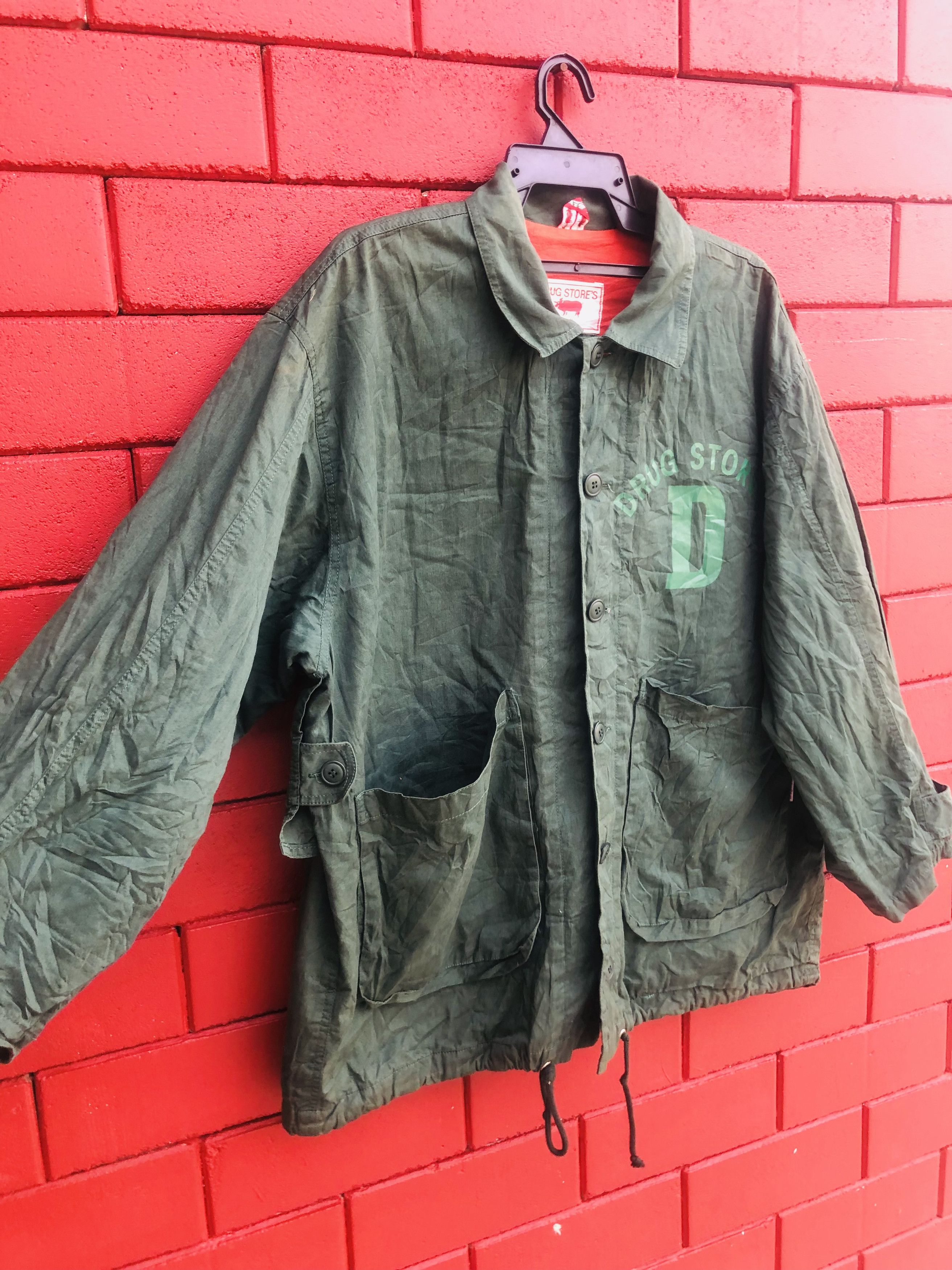 Japanese Brand × Vintage Vintage Drug Store Japanese Designer Fashion Style Size US XL / EU 56 / 4 - 3 Thumbnail