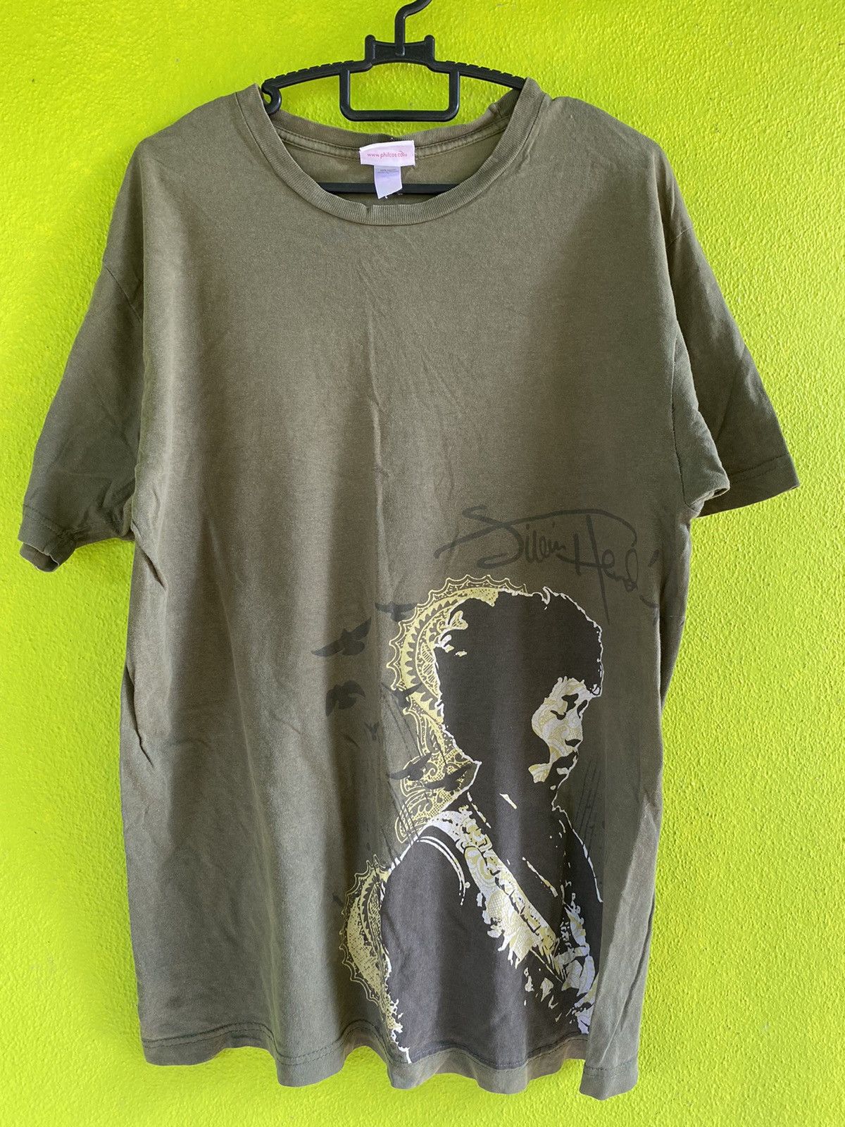 Band Tees Vintage Jimi Hendrix Distressed T-Shirt Size US M / EU 48-50 / 2 - 1 Thumbnail