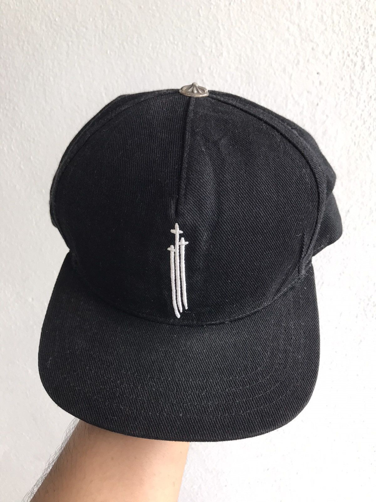 Chrome Hearts Chrome Hearts Three Cross Hat | Grailed