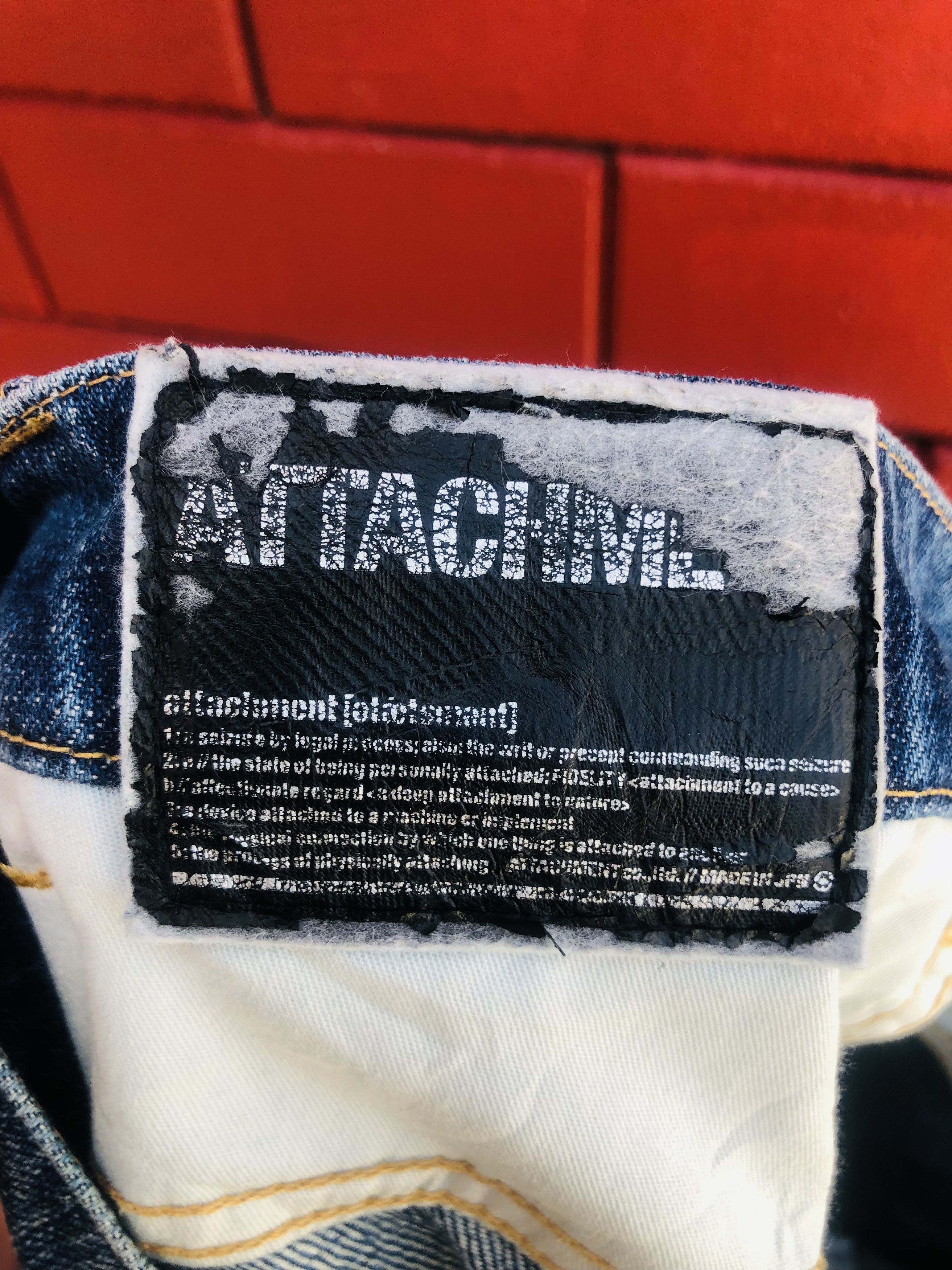 Attachment × Vintage Vintage Attachment Japanese Designer Fashion Style Size US 32 / EU 48 - 10 Thumbnail