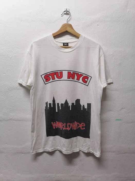 Vintage Rare❗Stussy Nyc International Run Dmc T-Shirts | Grailed