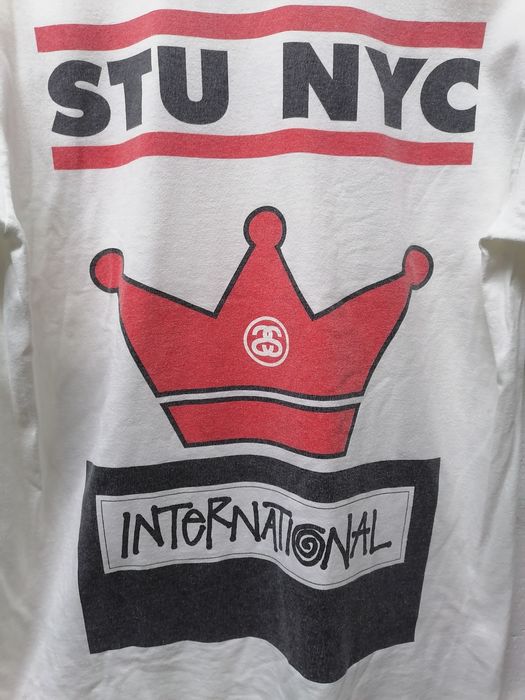 Vintage Rare❗Stussy Nyc International Run Dmc T-Shirts | Grailed