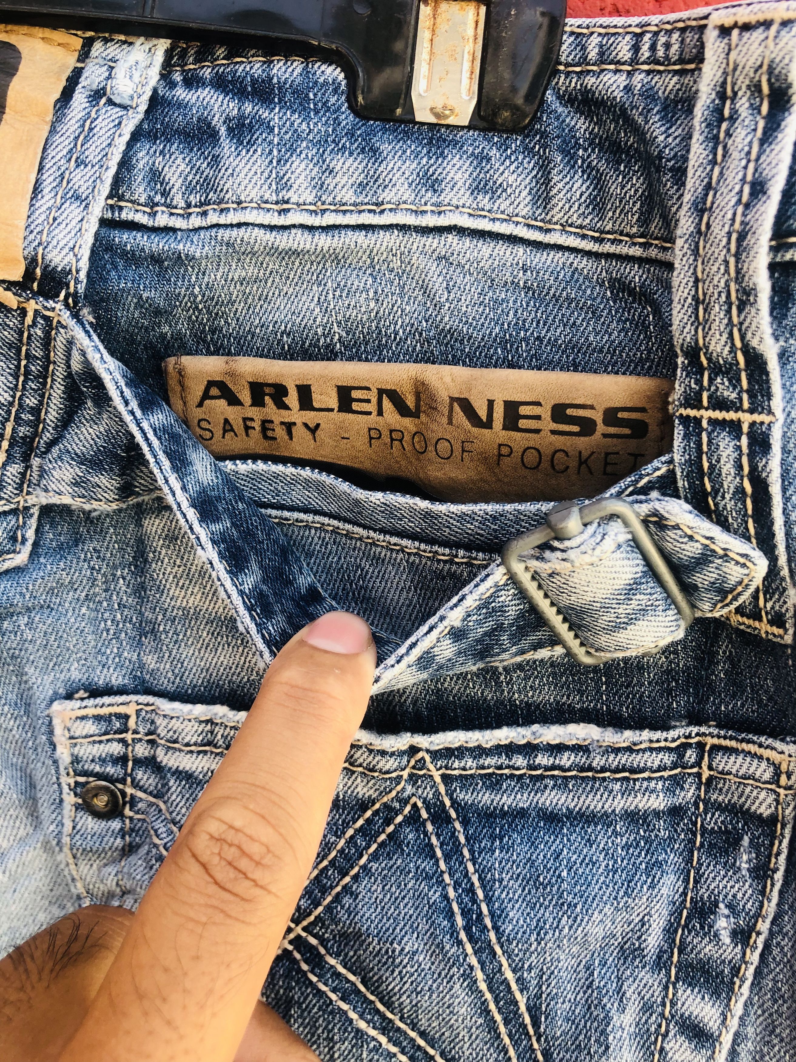 Japanese Brand × Vintage Vintage Arlen Ness Japanese Designer Fashion Style Size US 29 - 13 Thumbnail