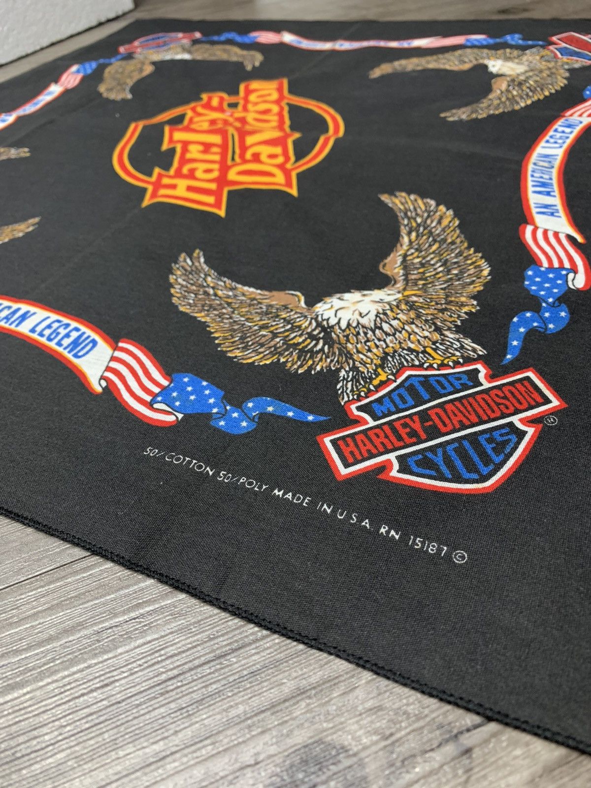 Harley Davidson Harley Davidson Handkerchief / Neckercheif / Bandana Size ONE SIZE - 5 Thumbnail