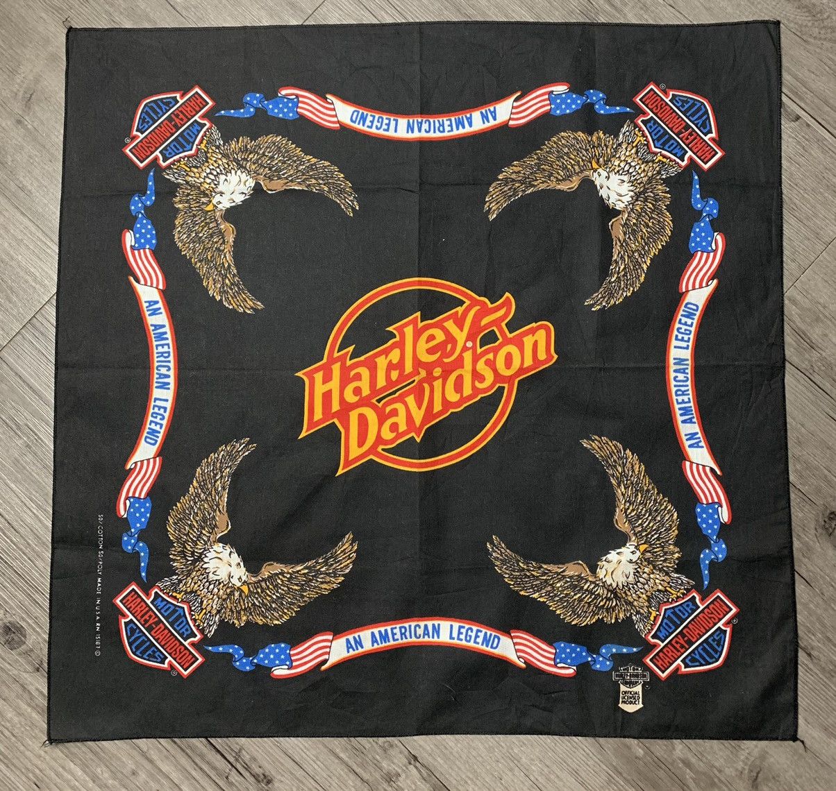 Harley Davidson Harley Davidson Handkerchief / Neckercheif / Bandana Size ONE SIZE - 1 Thumbnail