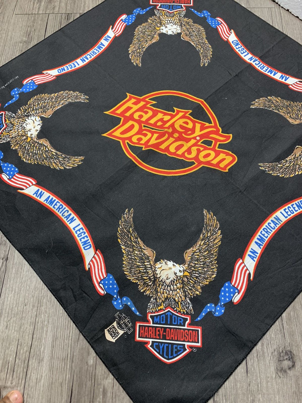 Harley Davidson Harley Davidson Handkerchief / Neckercheif / Bandana Size ONE SIZE - 6 Thumbnail